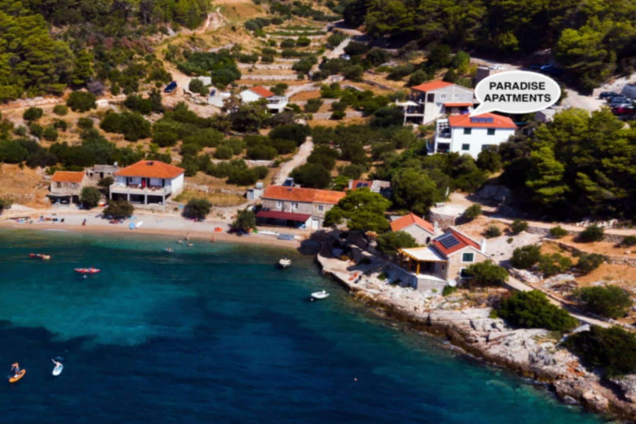 Paradise Apartments-Apartman with sea view and balcony 3 - Extérieur