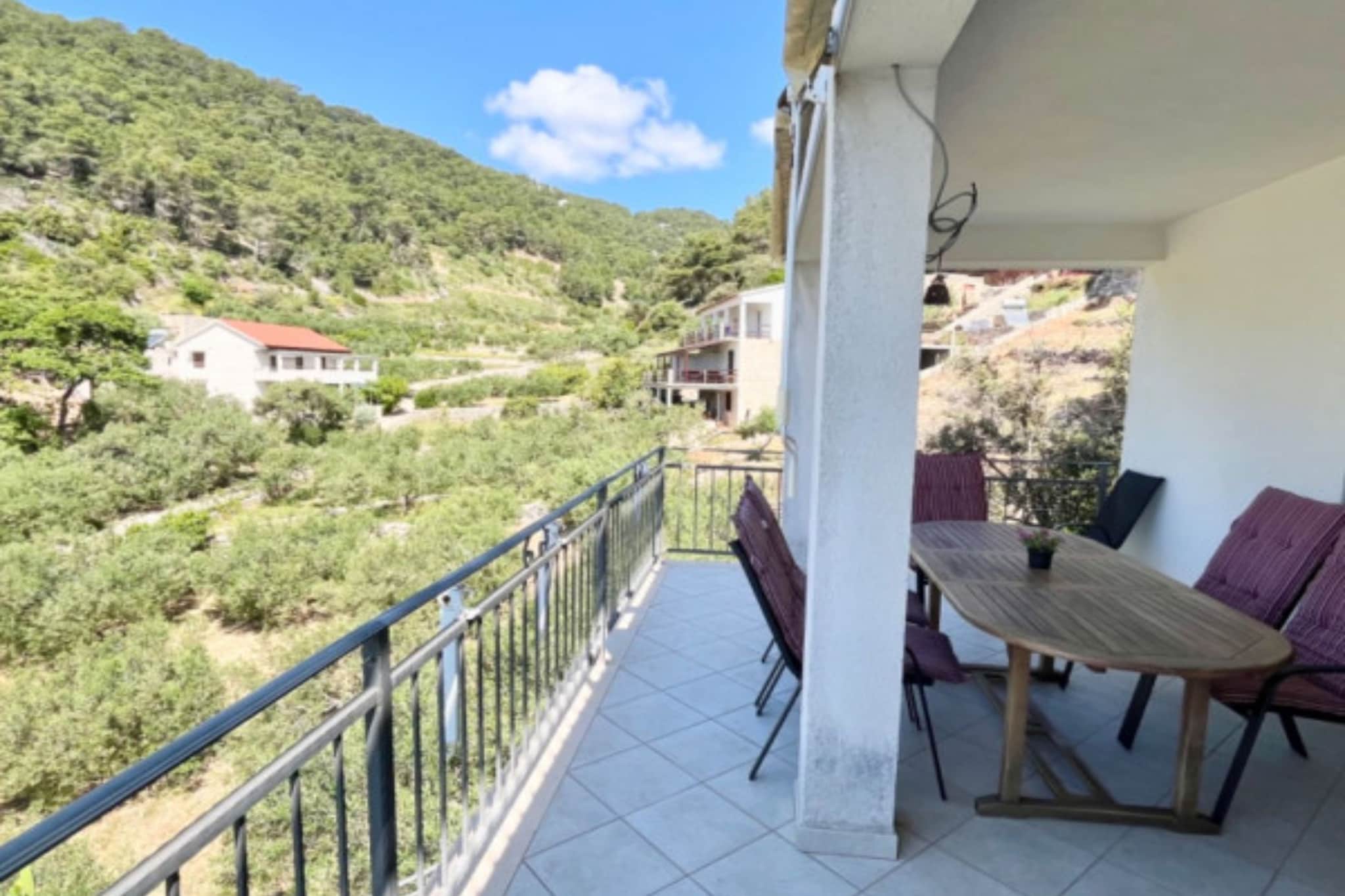 Paradise Apartments-Apartman with sea view and balcony 4 - Terrasse / balcon