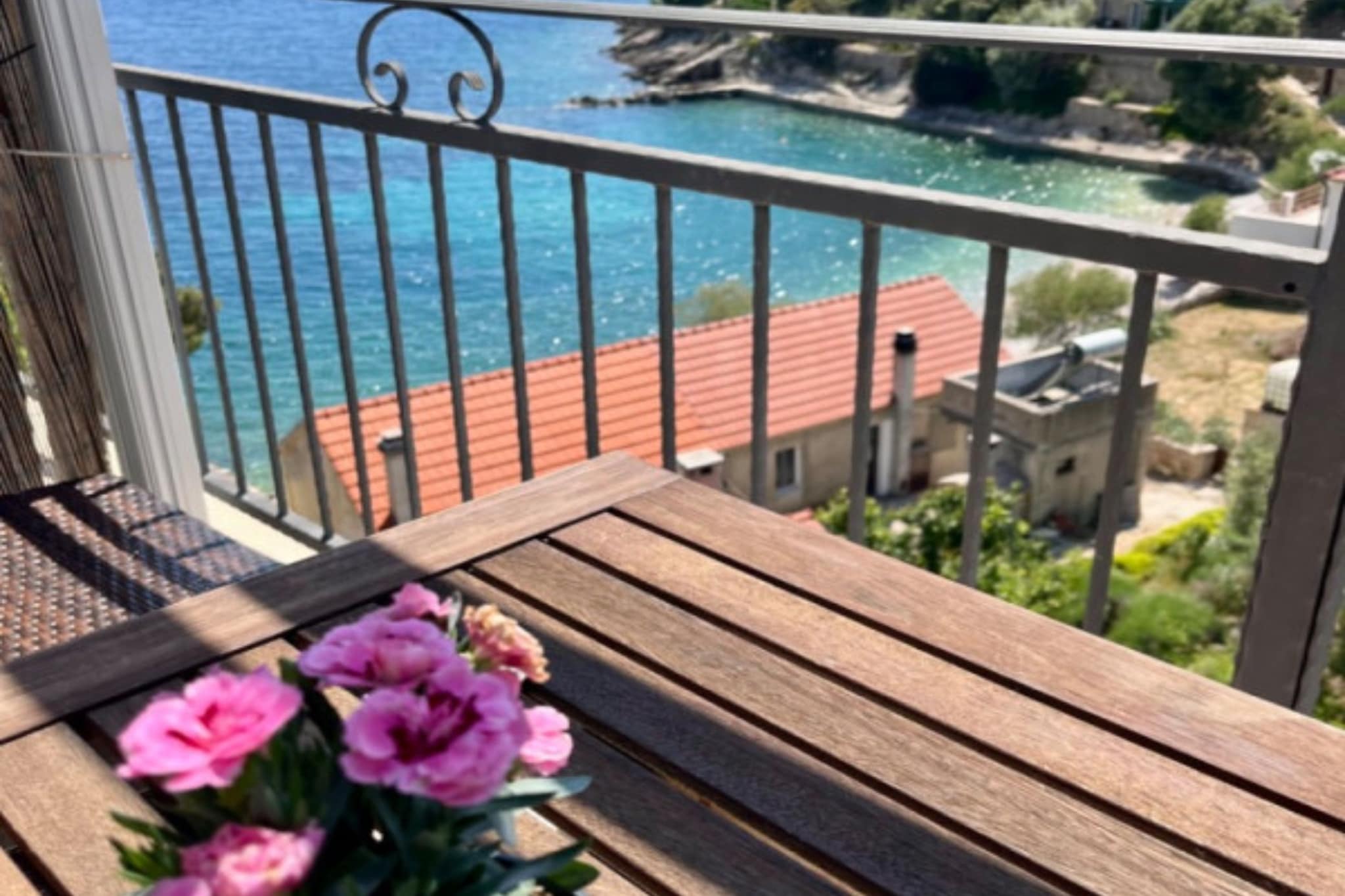 Paradise Apartments-Studio apartment with sea view and balcony 5 - Terrasse / balcon