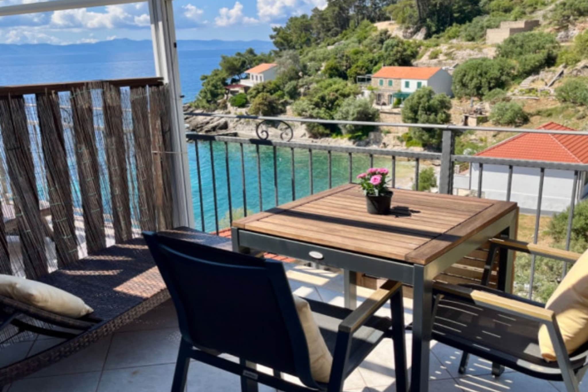 Paradise Apartments-Studio apartment with sea view and balcony 5 - Terrasse / balcon