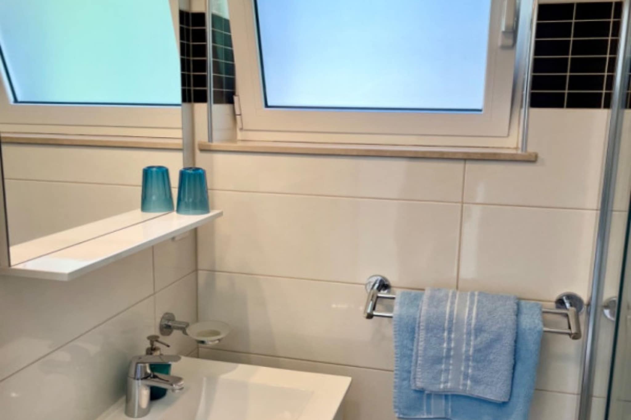 Paradise Apartments-Studio apartment with sea view and balcony 5 - Salle de bain
