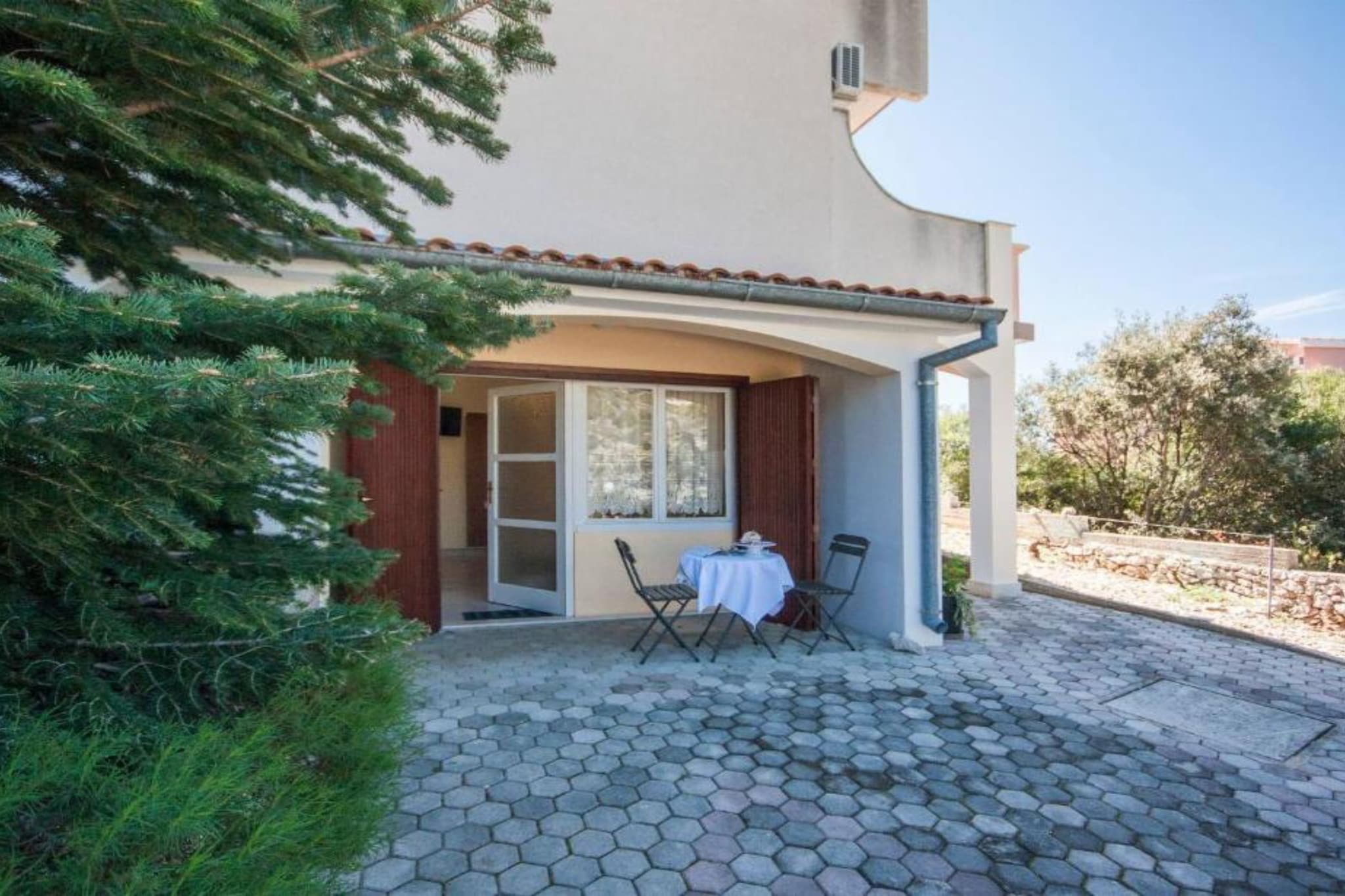 Guest House Stay & Smile Dolac Primošten - Studio with Sea View and Balcony - Buitenlucht