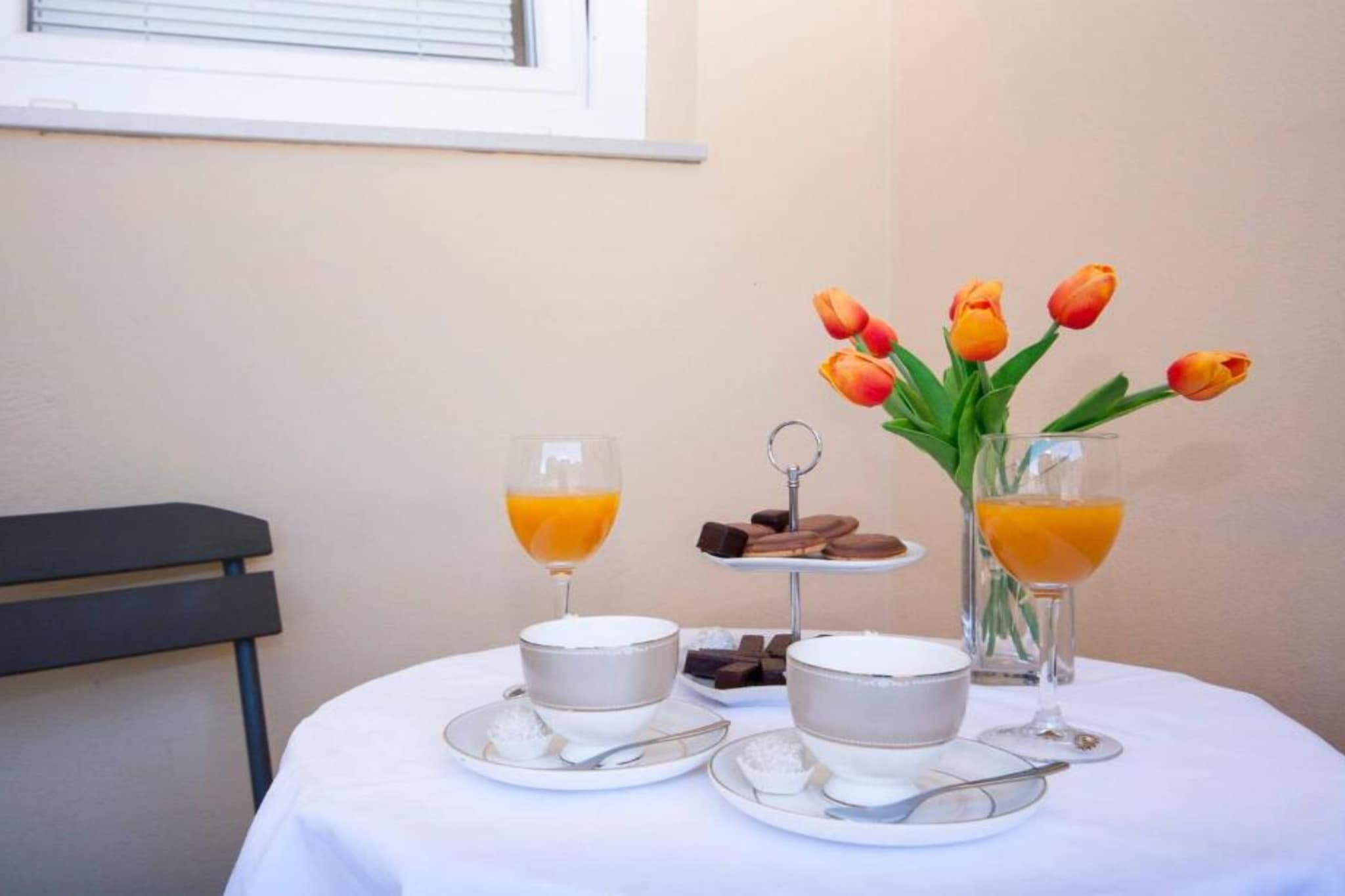 Guest House Stay & Smile Dolac Primošten - Studio with Sea View and Balcony - Terrasbalkon
