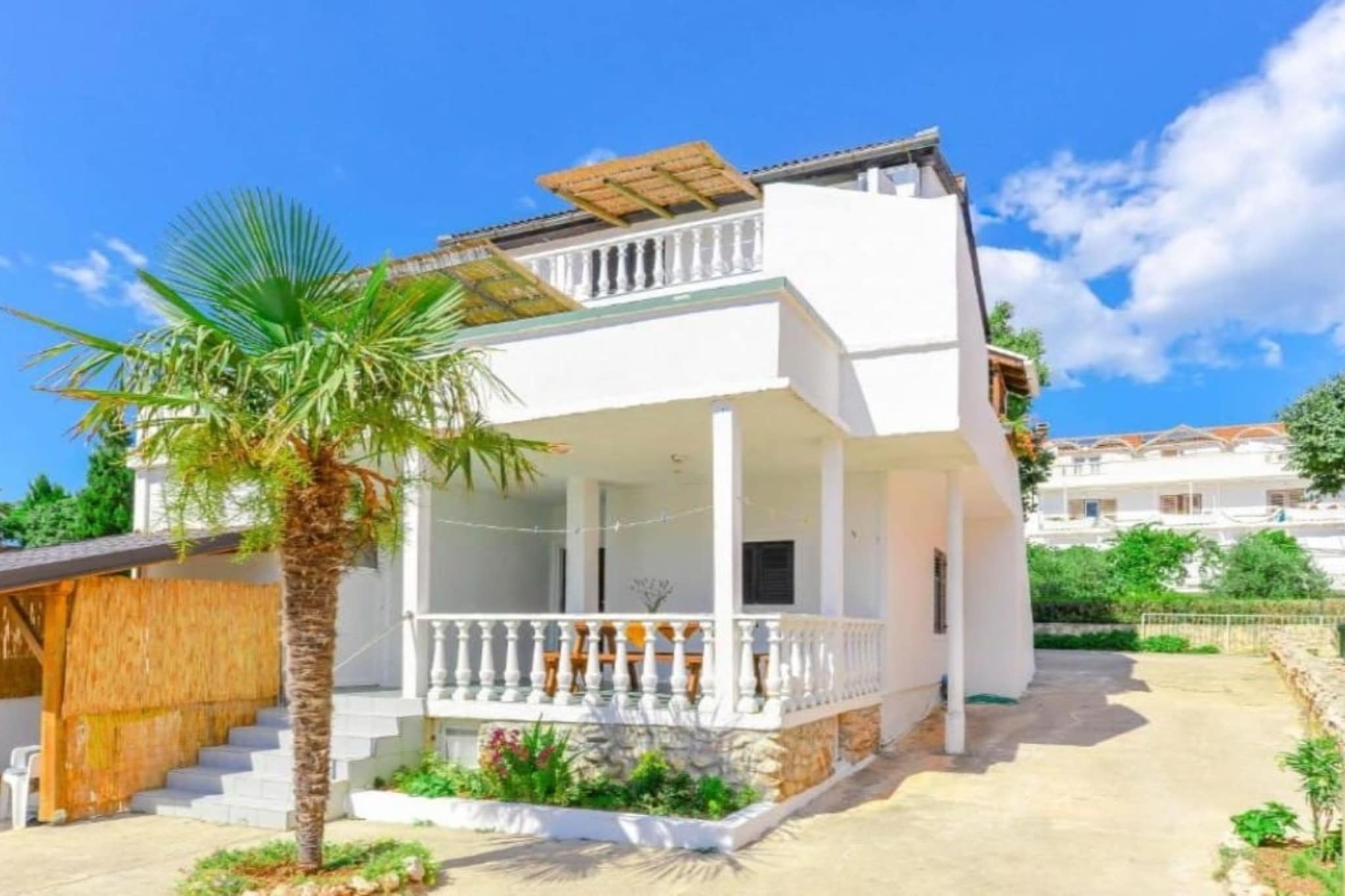 Apartments Villa Mavi, Novalja, ground floor - Buitenlucht