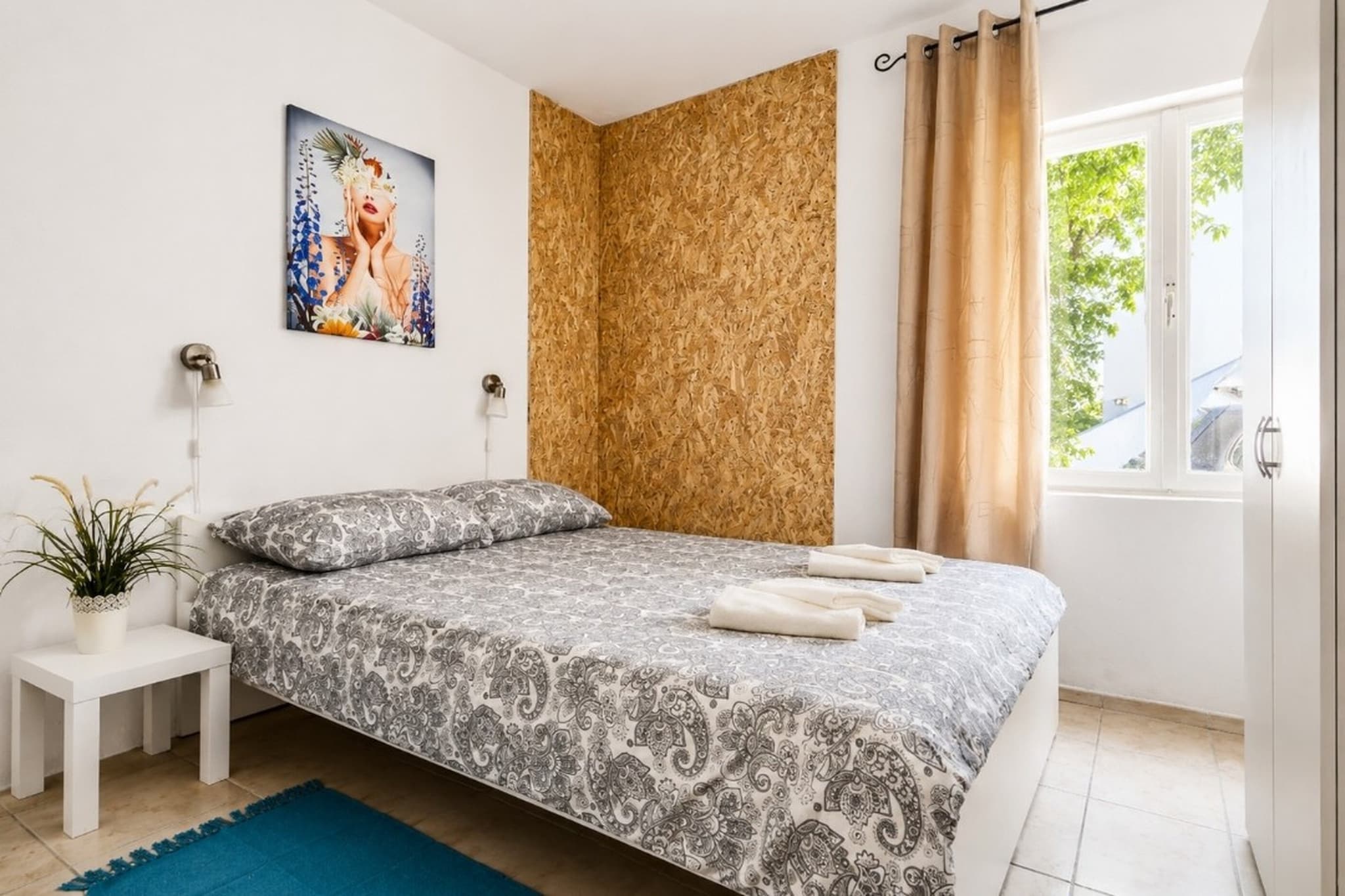 Apartments Villa Mavi, Novalja, ground floor - Slaapkamer