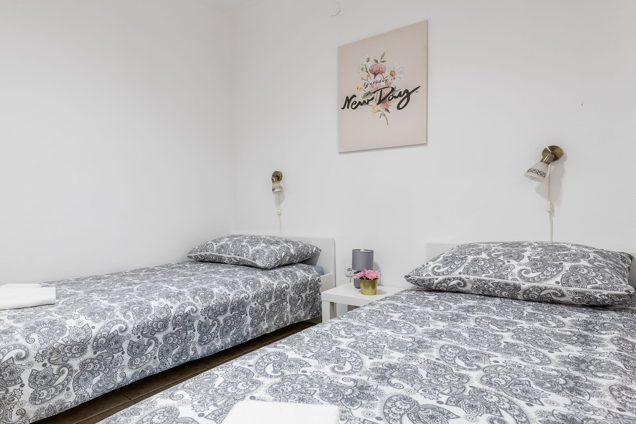 Apartments Villa Mavi, Novalja, ground floor - Slaapkamer