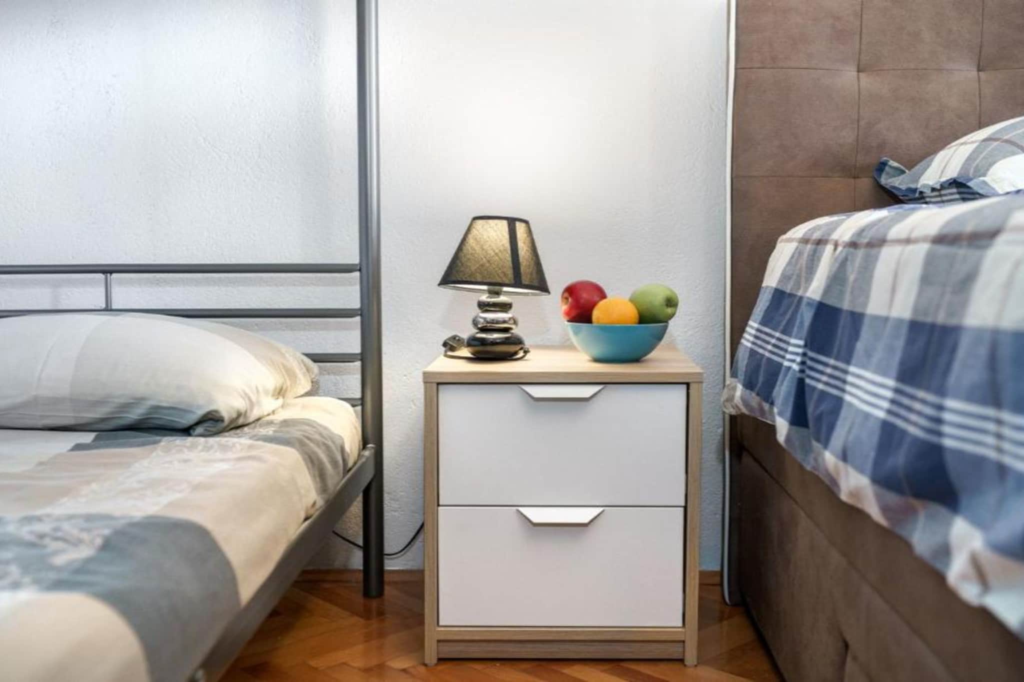 Adriatic Heart Luxury Apartments - Two bedroom Apartment with Terrace - Slaapkamer
