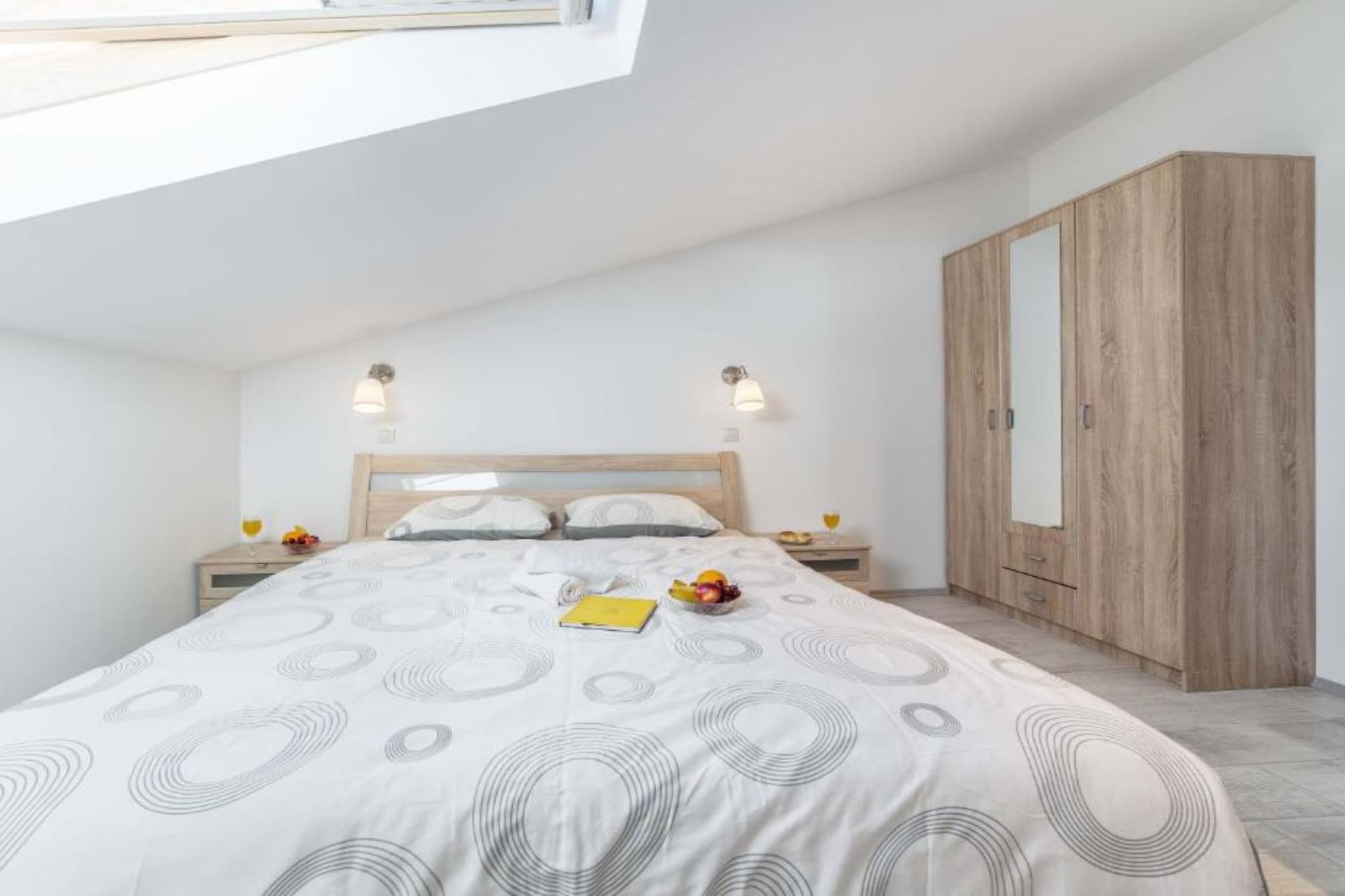 Adriatic Heart Luxury Apartments - Two bedroom Apartment with Terrace - Slaapkamer