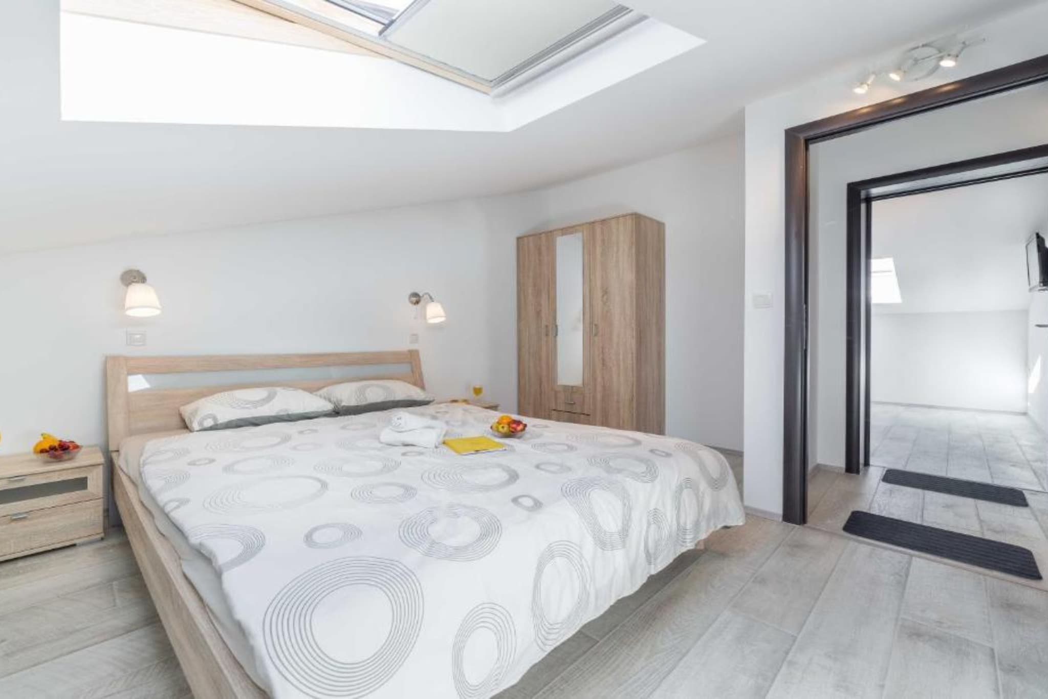 Adriatic Heart Luxury Apartments - Two bedroom Apartment with Terrace - Slaapkamer