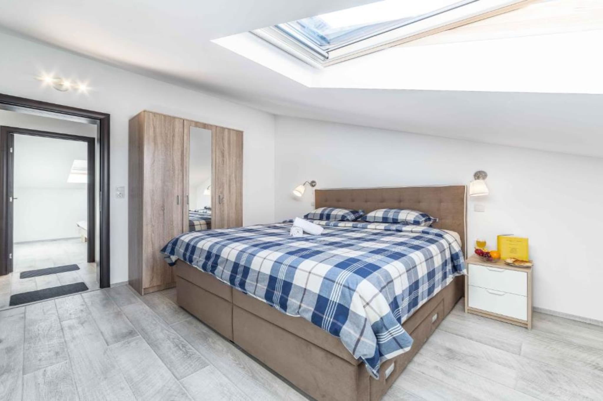 Adriatic Heart Luxury Apartments - Two bedroom Apartment with Terrace - Slaapkamer