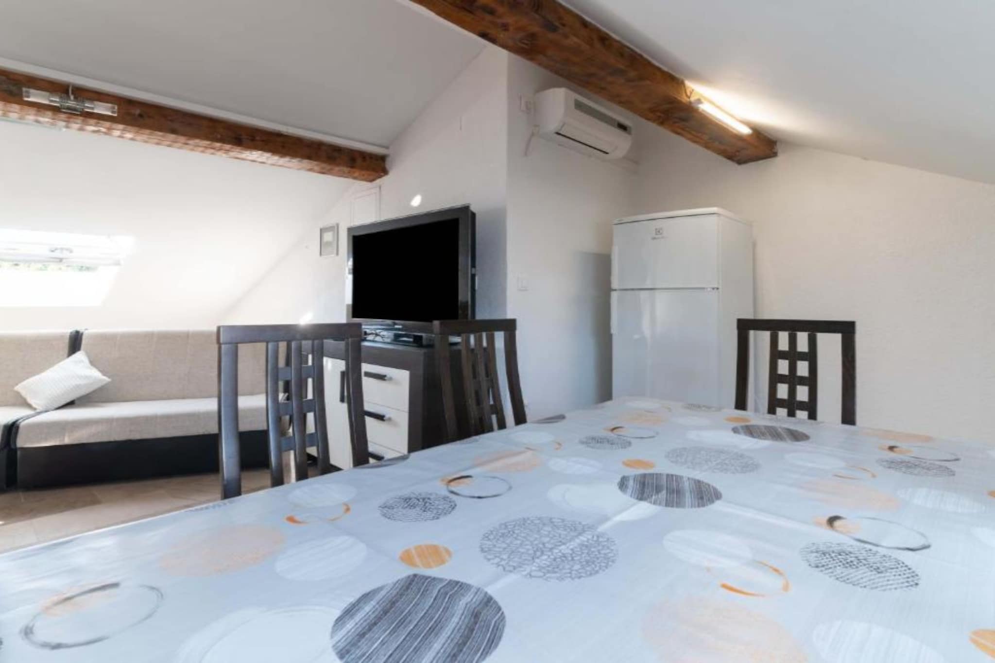 Kokolo Beach Apartments - Studio apartment (Roof) - Woonkamer