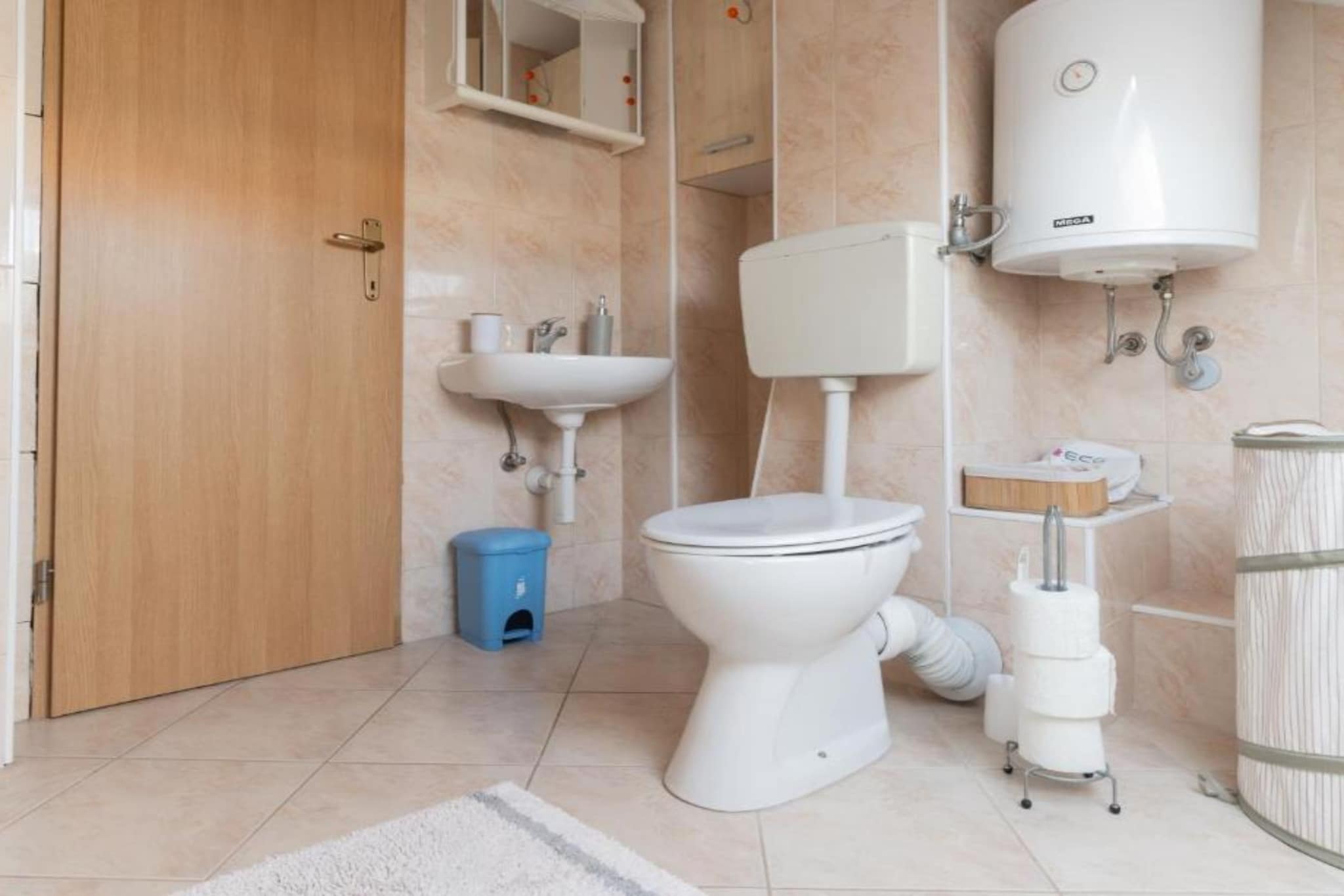 Kokolo Beach Apartments - Studio apartment (Roof) - Badkamer