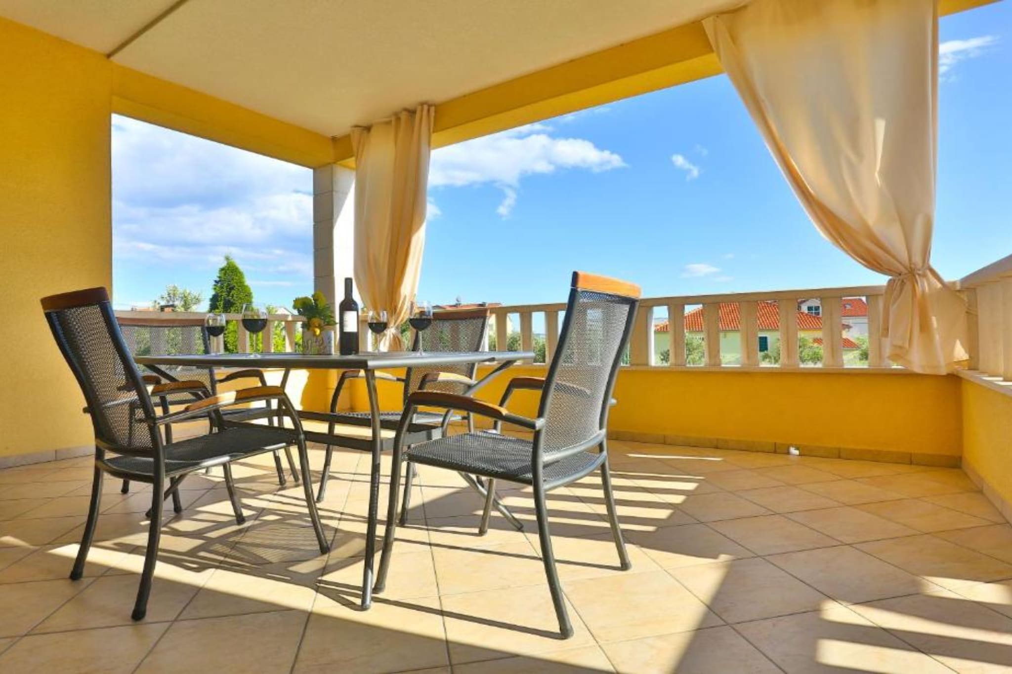 Apartments Marina - One bedroom apartment with terrace - Terrasse