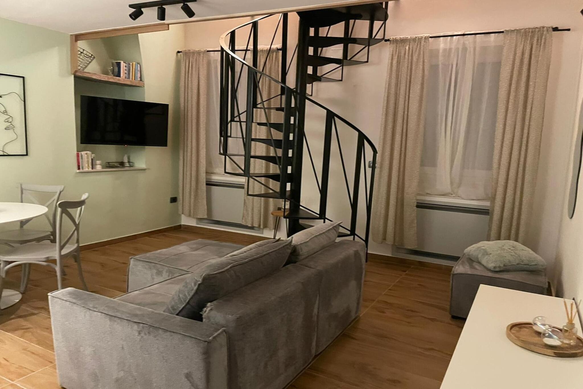 Apartments Zanet & Niccolo - Classic Duplex Apartment with Sea View - Niccolo - Woonkamer