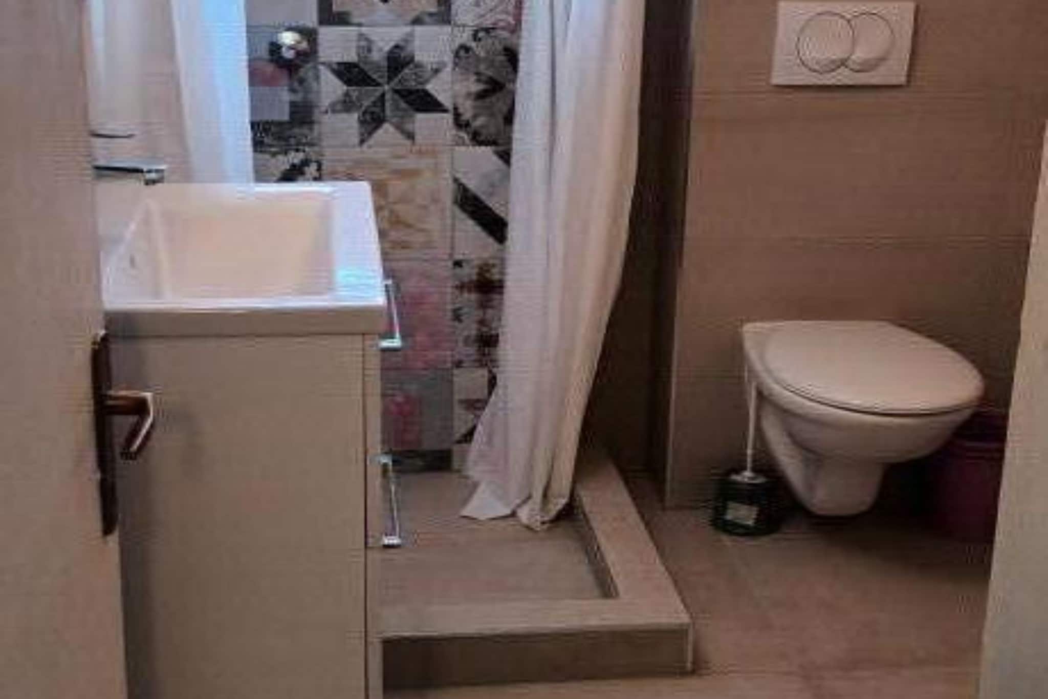 Apartments Anna Biograd na Moru - Studio Apartment  With Balcony and  View(S1) - Badkamer