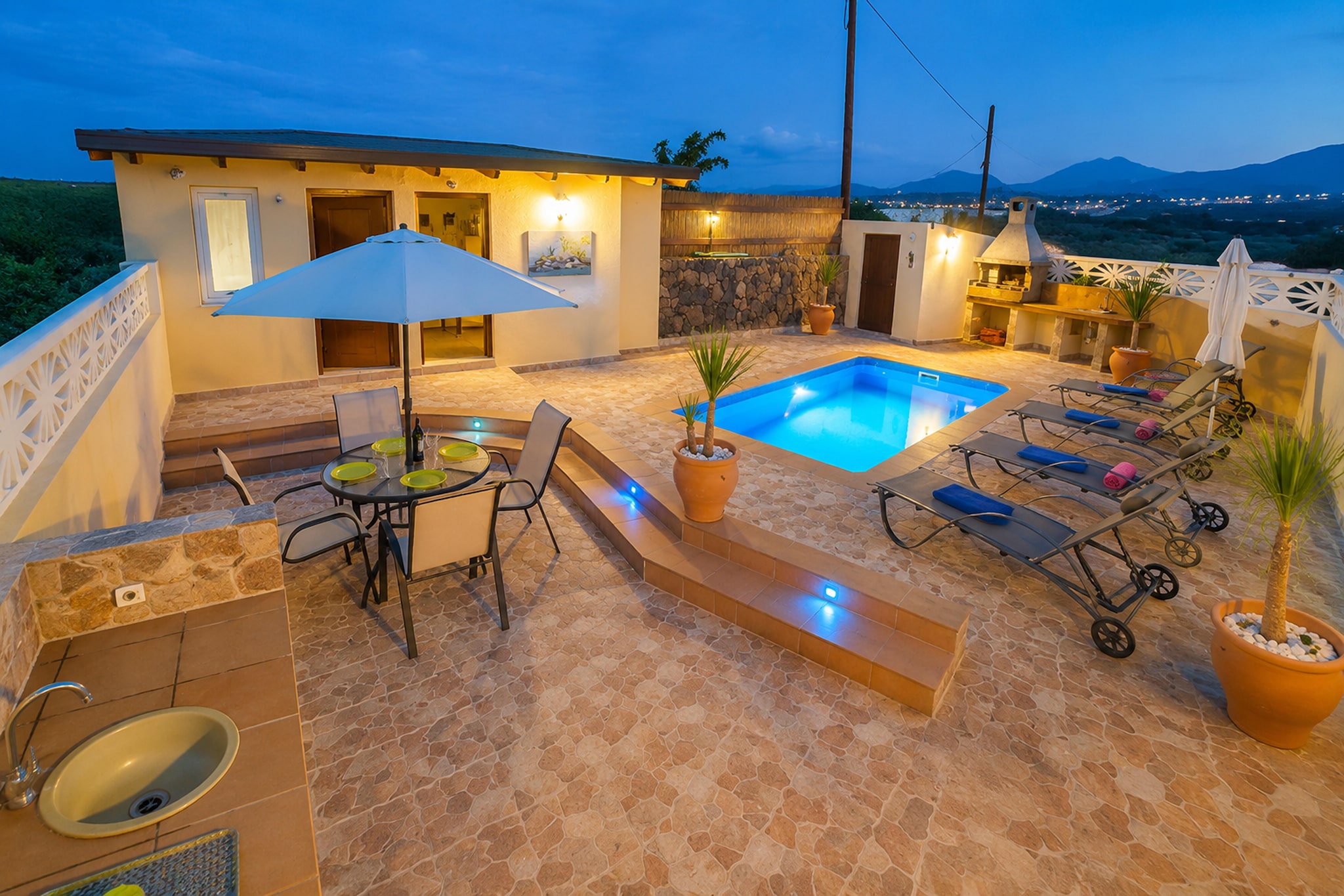 Casa Franymar - Uitzicht zomer