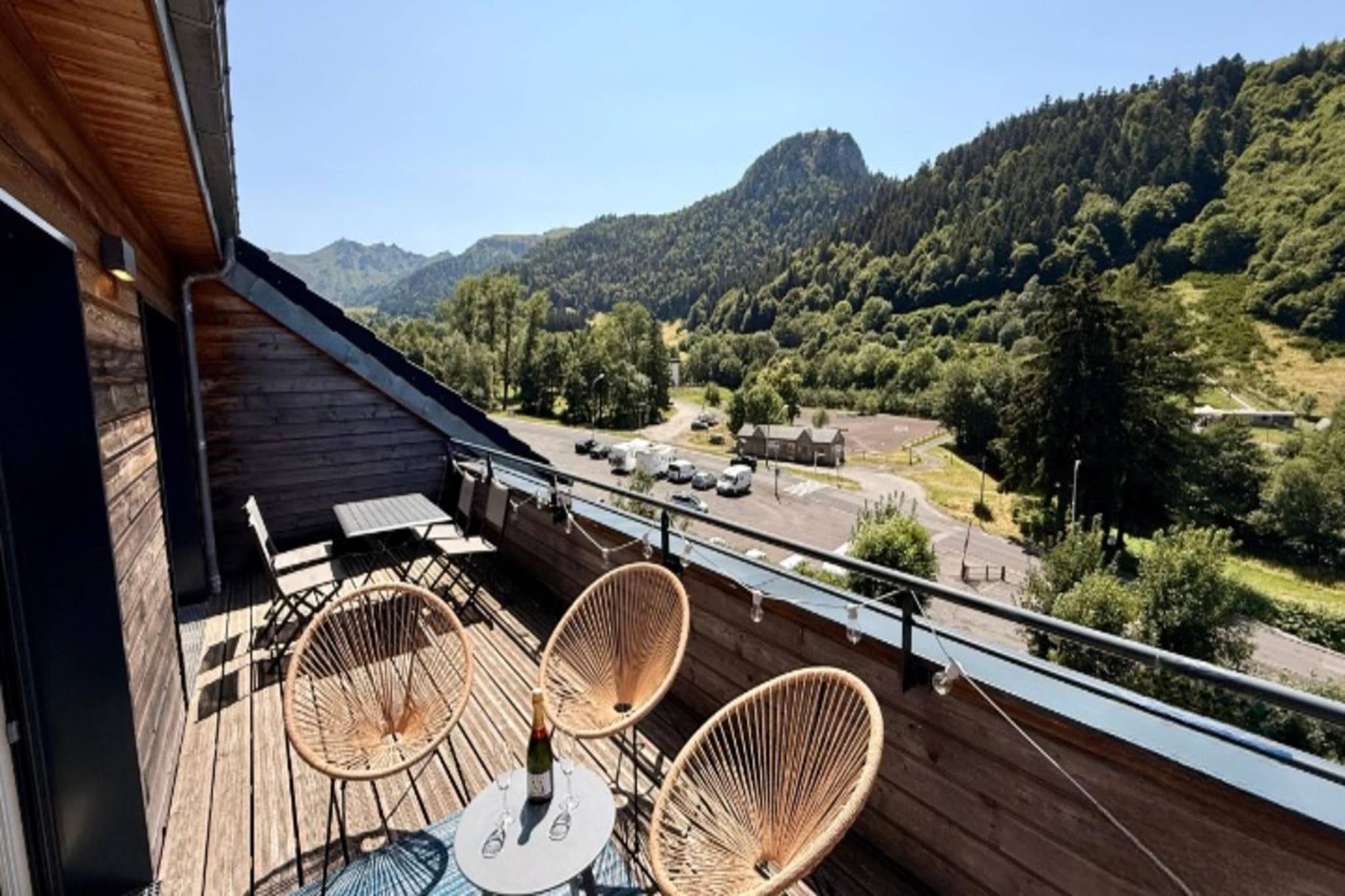 Le Belvédère de La Montille 6pers - Terrace balcony