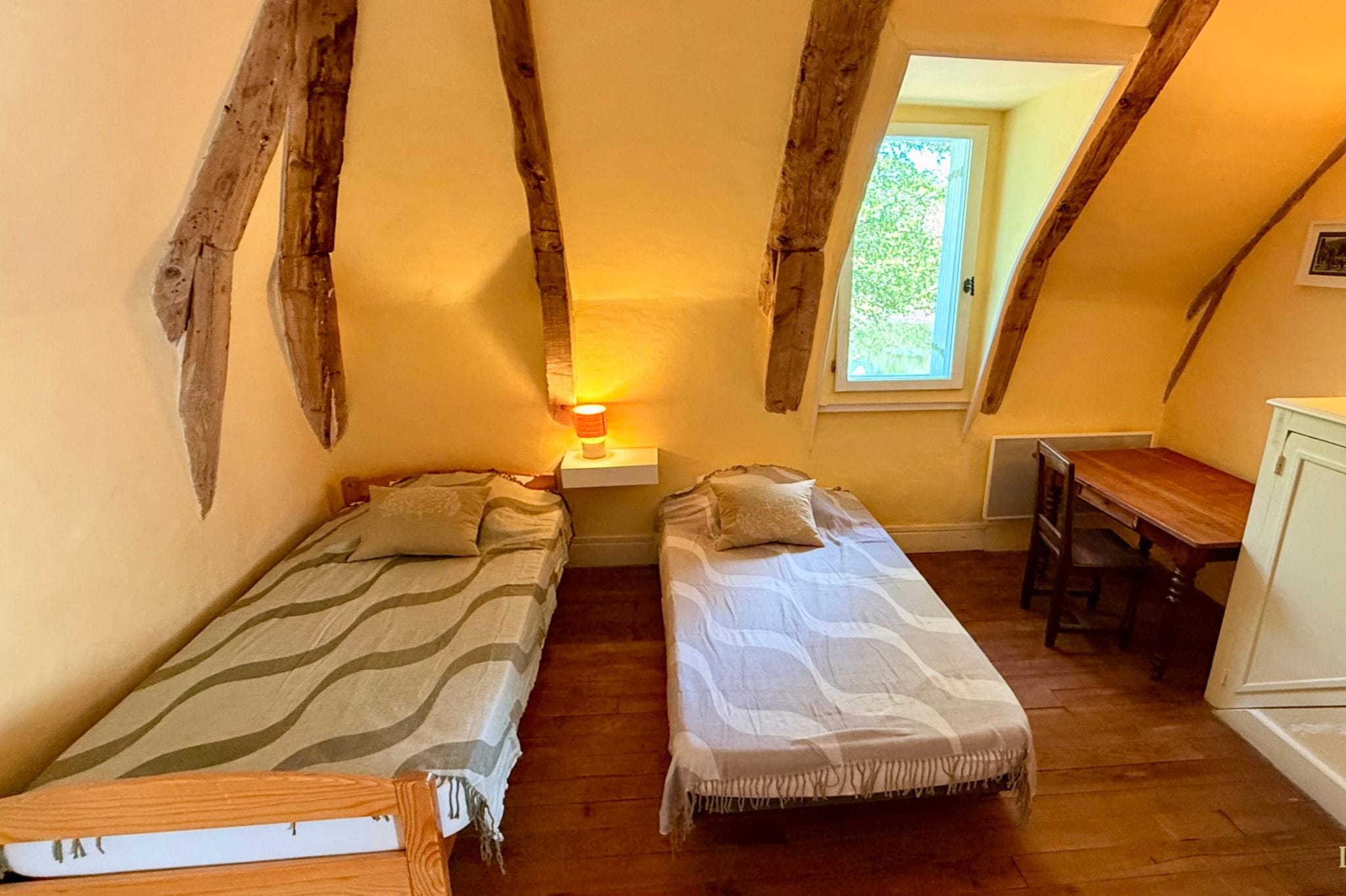 Le Moulin de l'étang 6pers - Slaapkamer