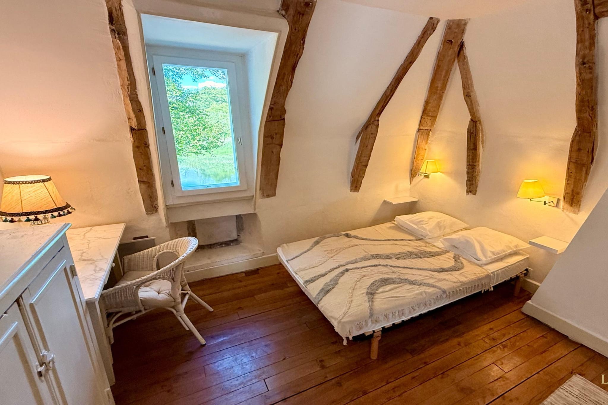 Le Moulin de l'étang 6pers - Slaapkamer