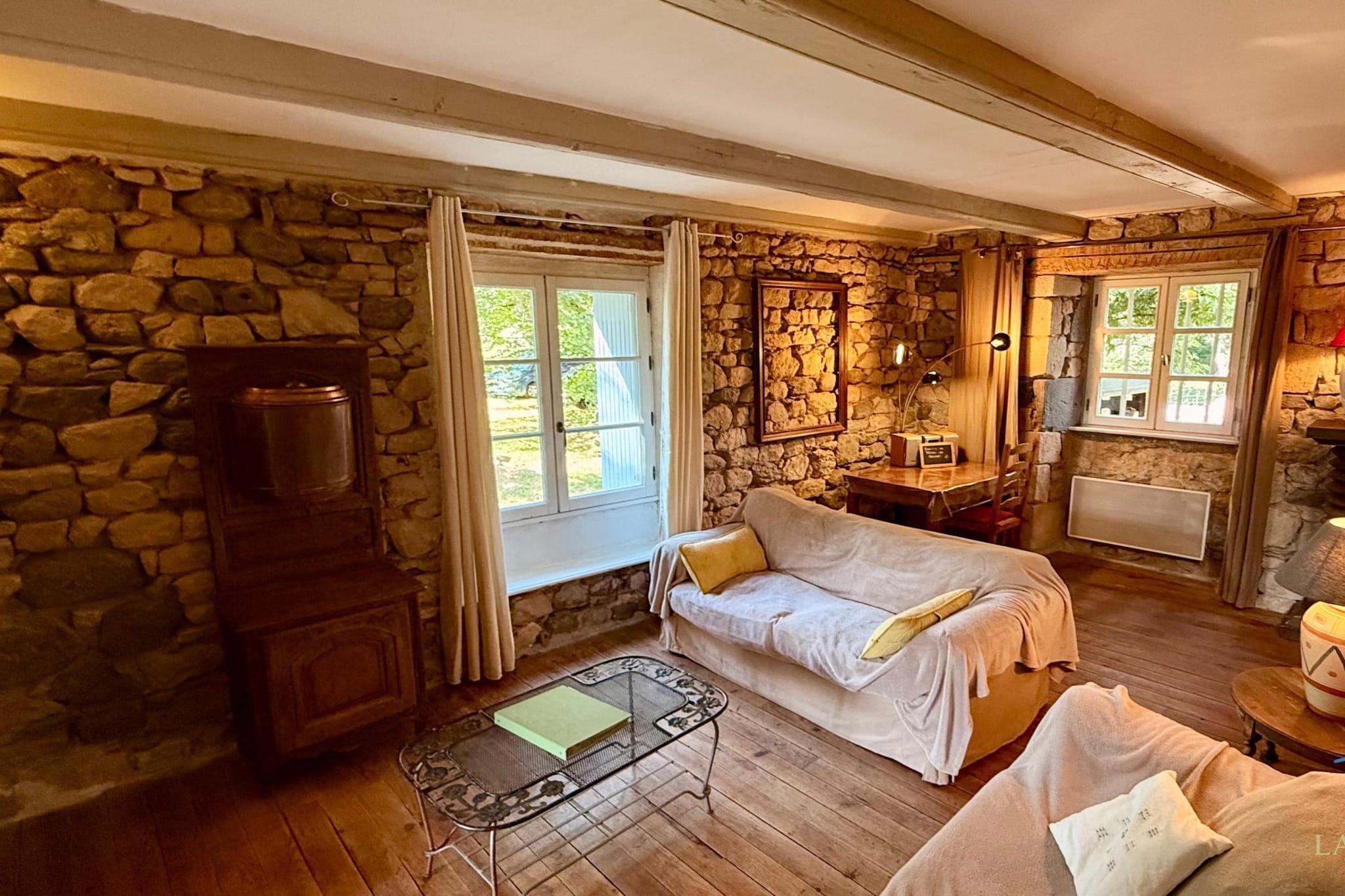 Le Moulin de l'étang 6pers - Woonkamer