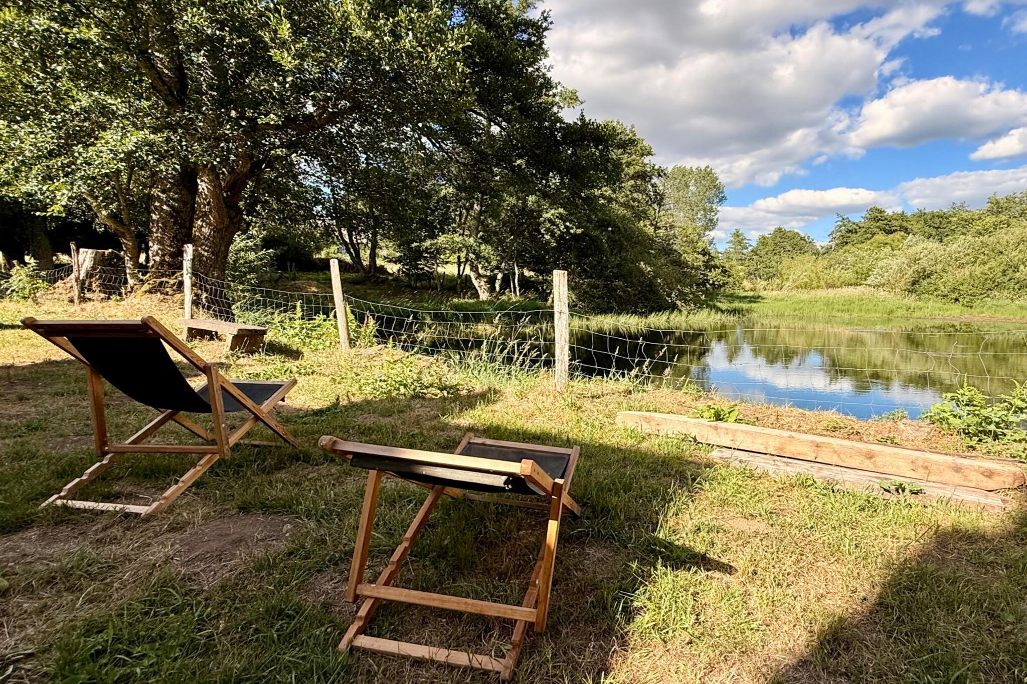 Le Moulin de l'étang 6pers - Tuinen zomer