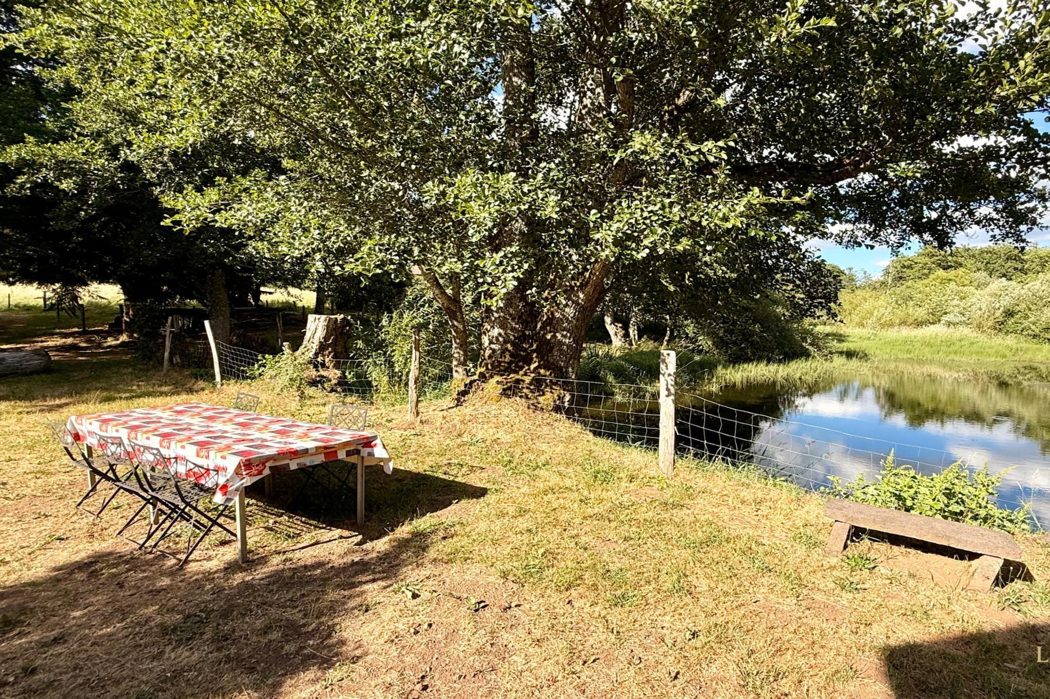 Le Moulin de l'étang 6pers - Tuinen zomer