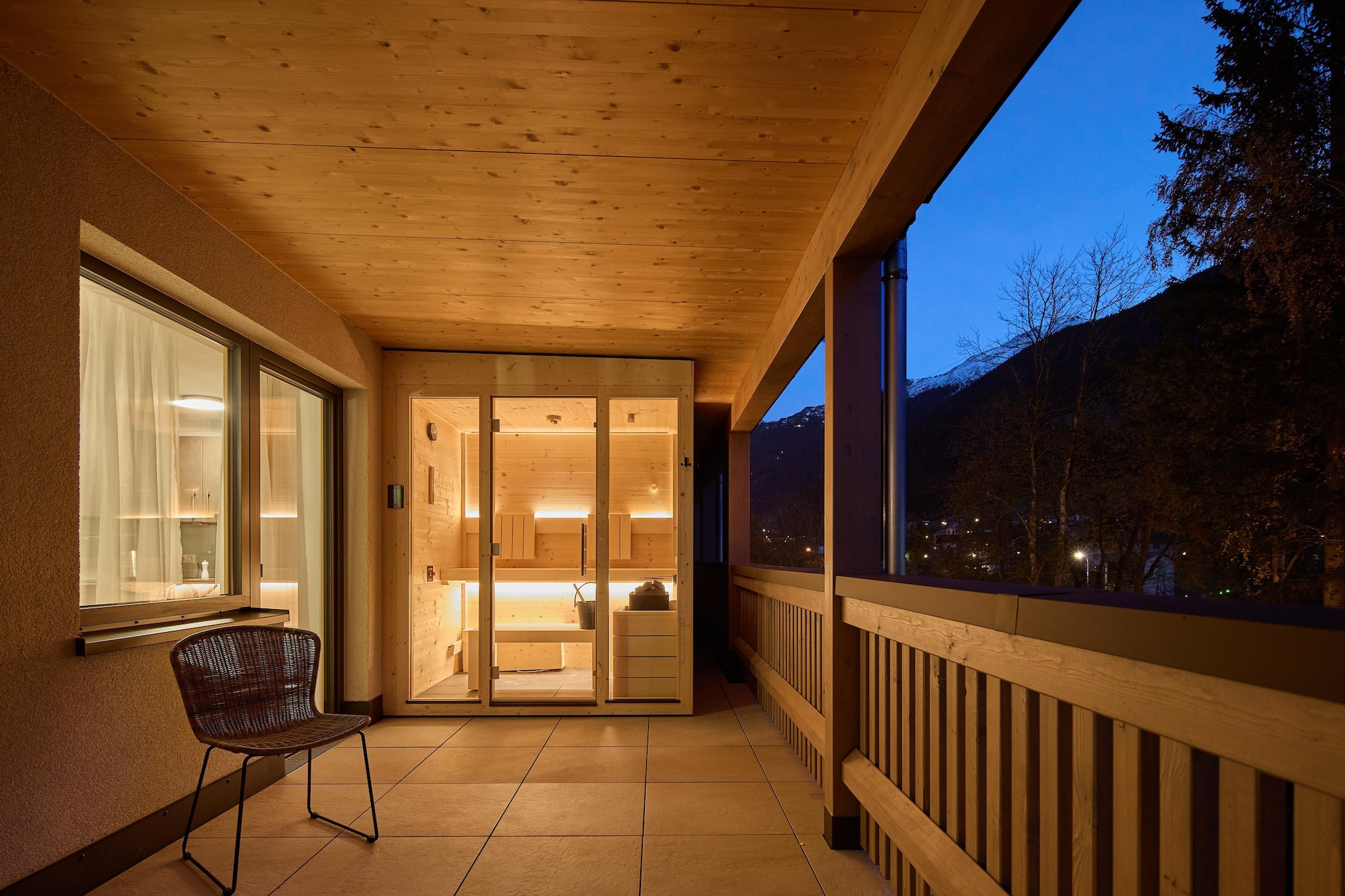 Die Monika M125 - Sauna