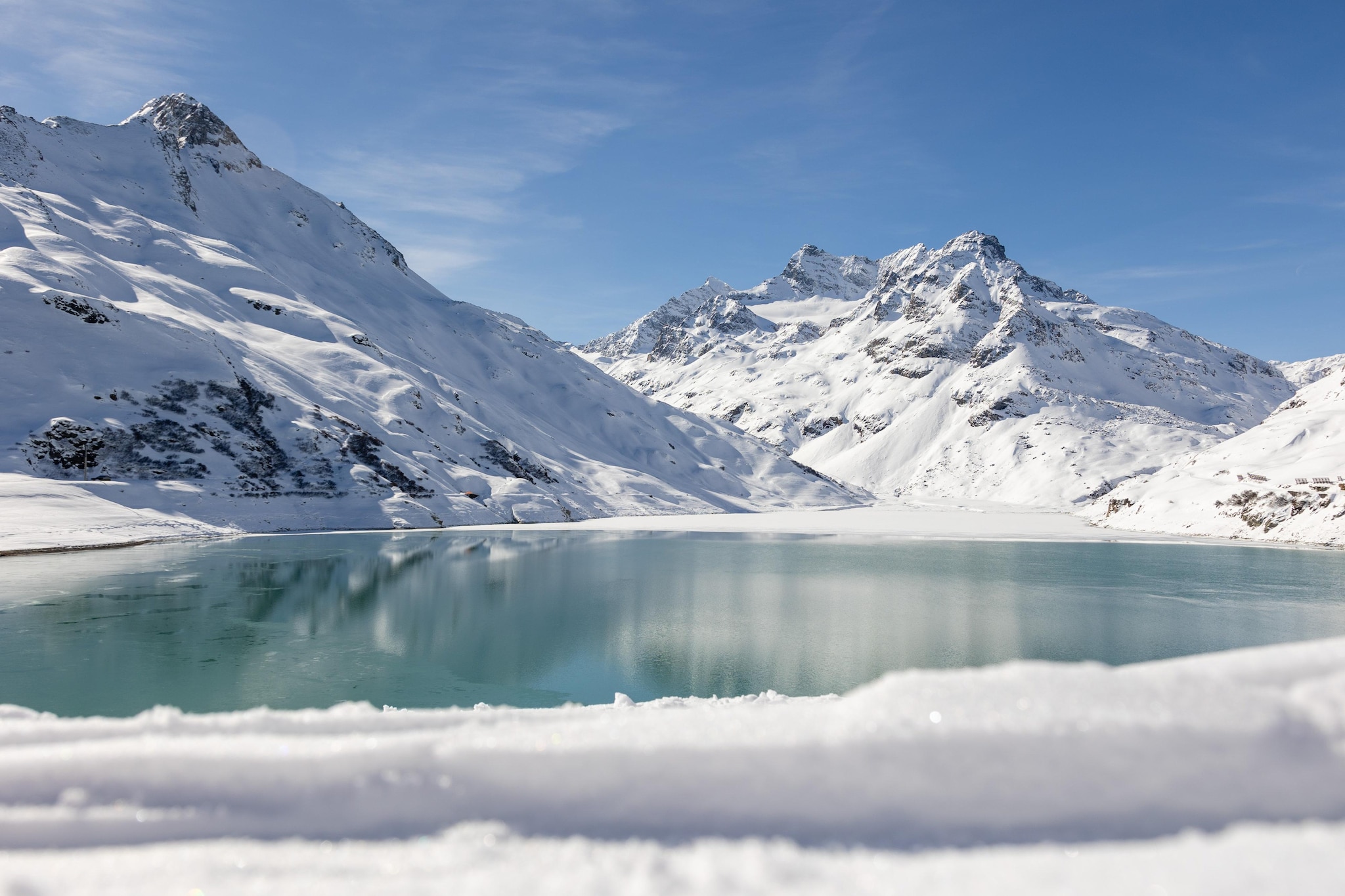 Die Monika M125 - Area within 20km in winter