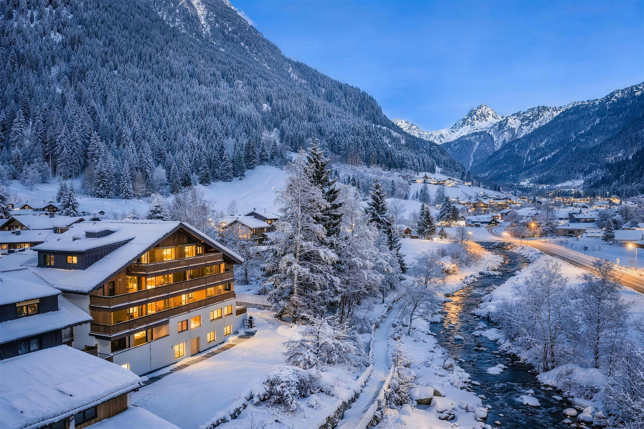 Die Monika M125 - Exterior in winter