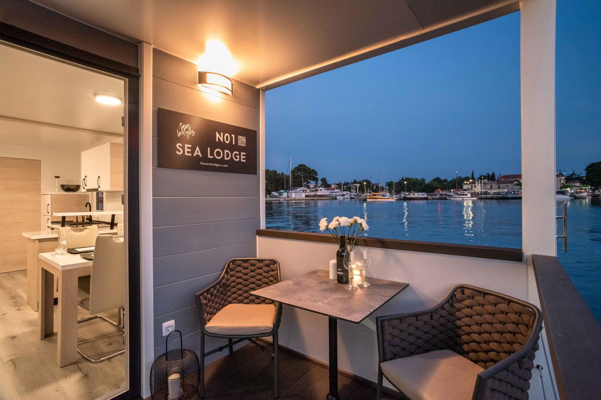 Sea Lodges Novigrad - BH20 - Terrasbalkon
