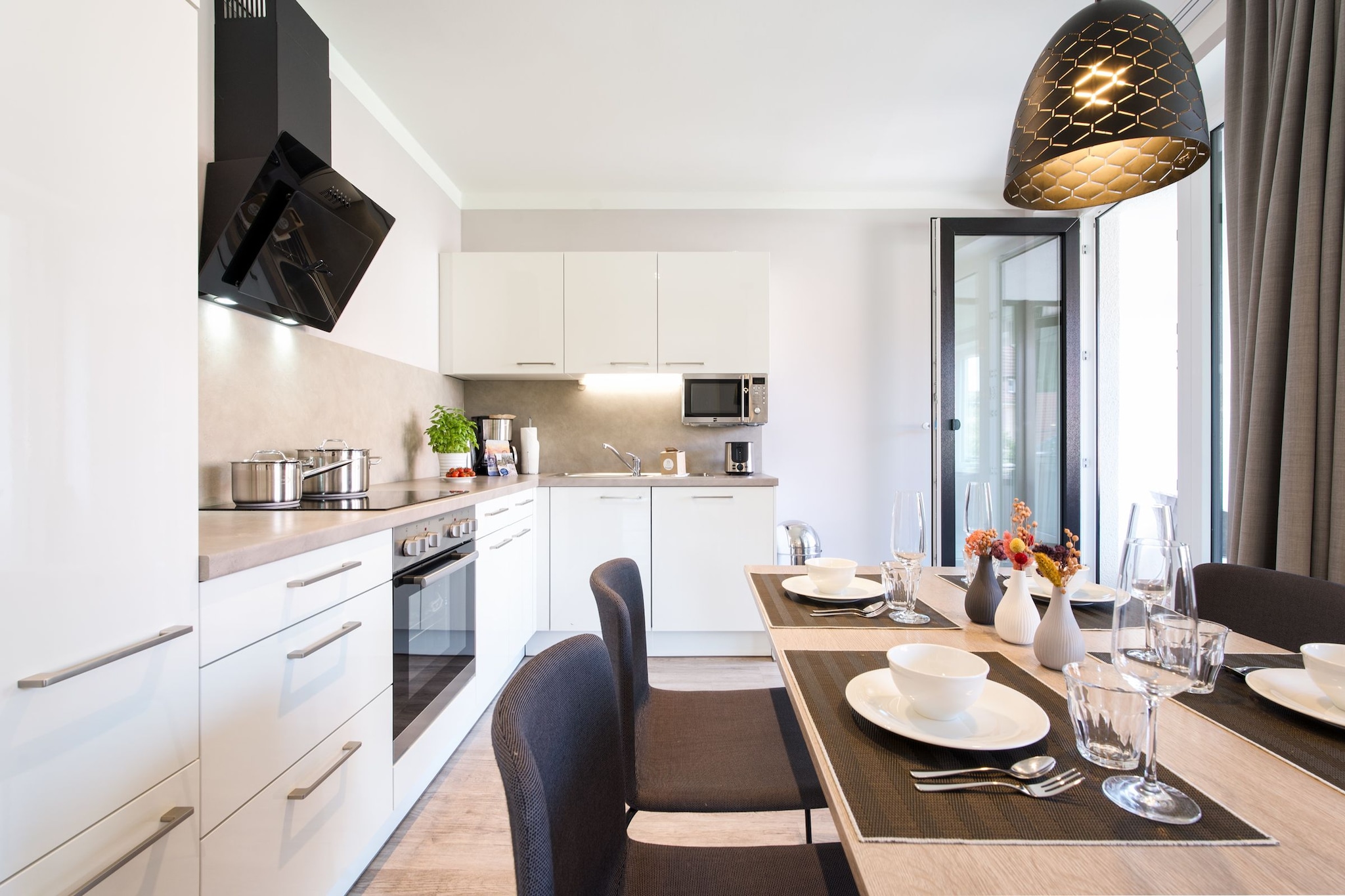 Godewindpark Travemünde Deluxe-Suite 1.02 - Keuken
