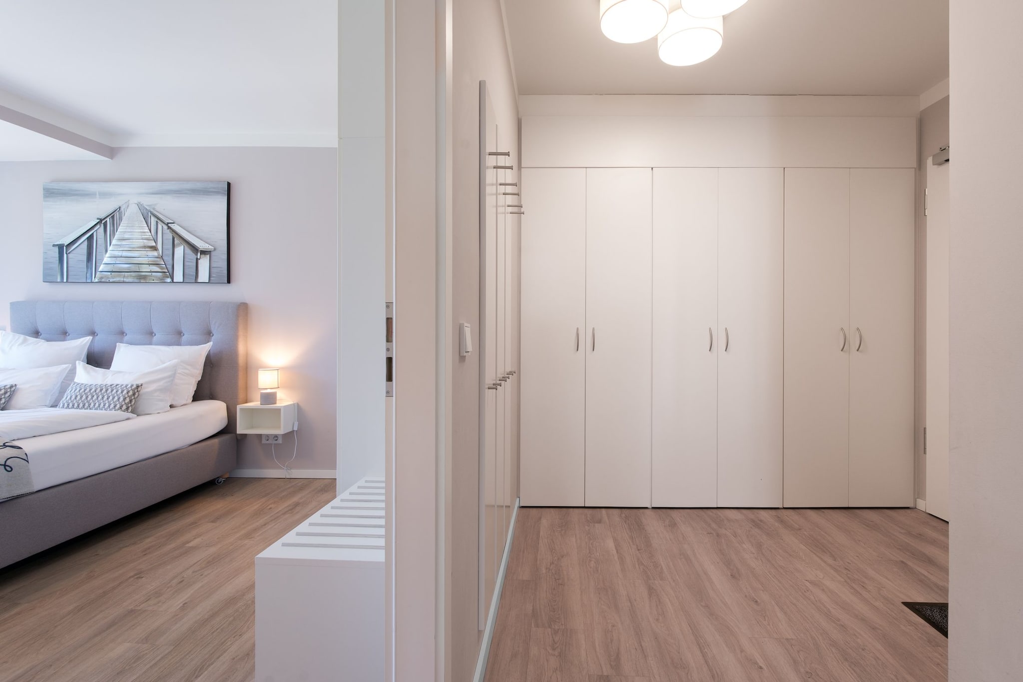 Godewindpark Travemünde Deluxe-Suite 1.02 - Slaapkamer