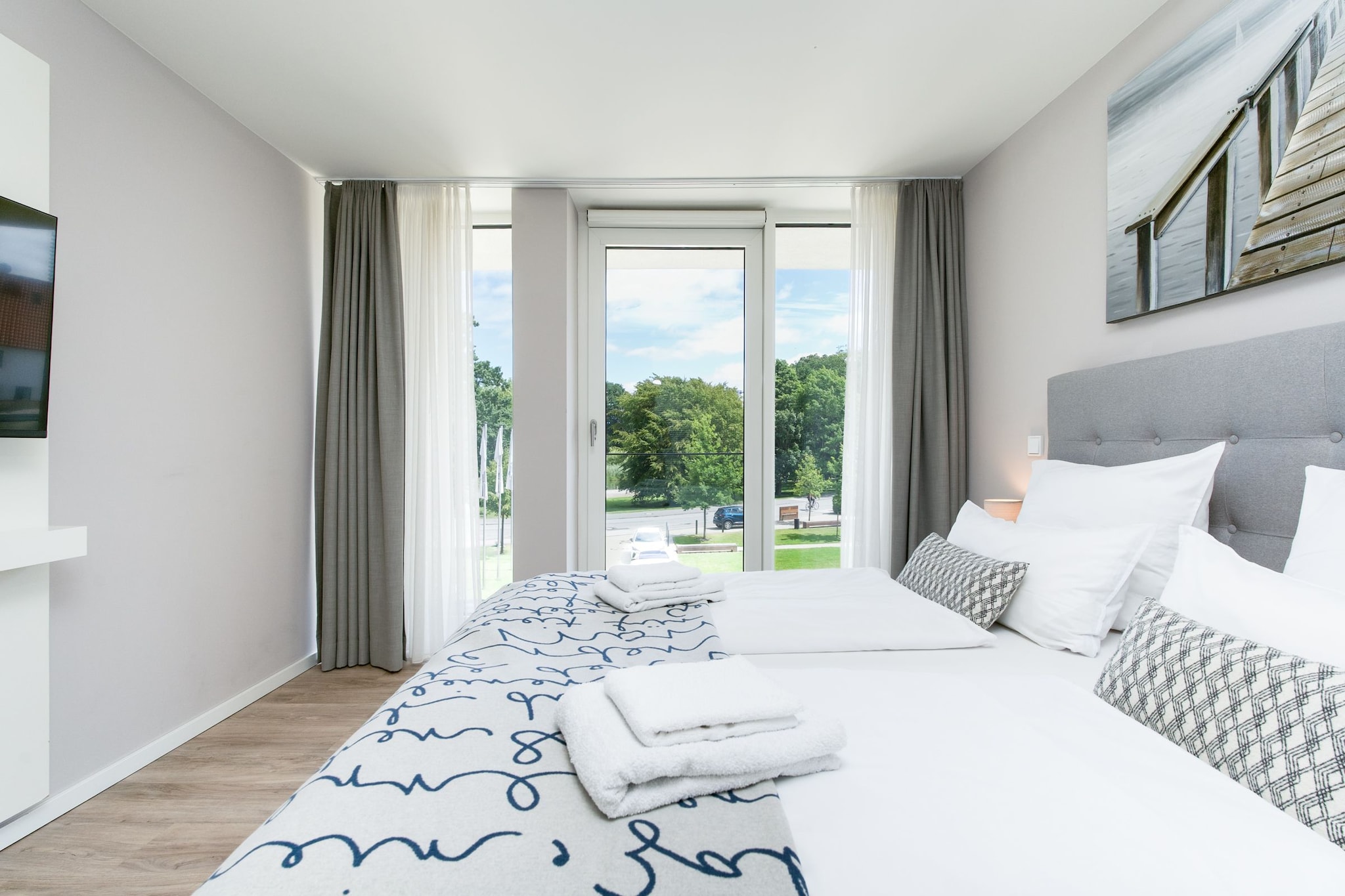 Godewindpark Travemünde Deluxe-Suite 1.02 - Slaapkamer