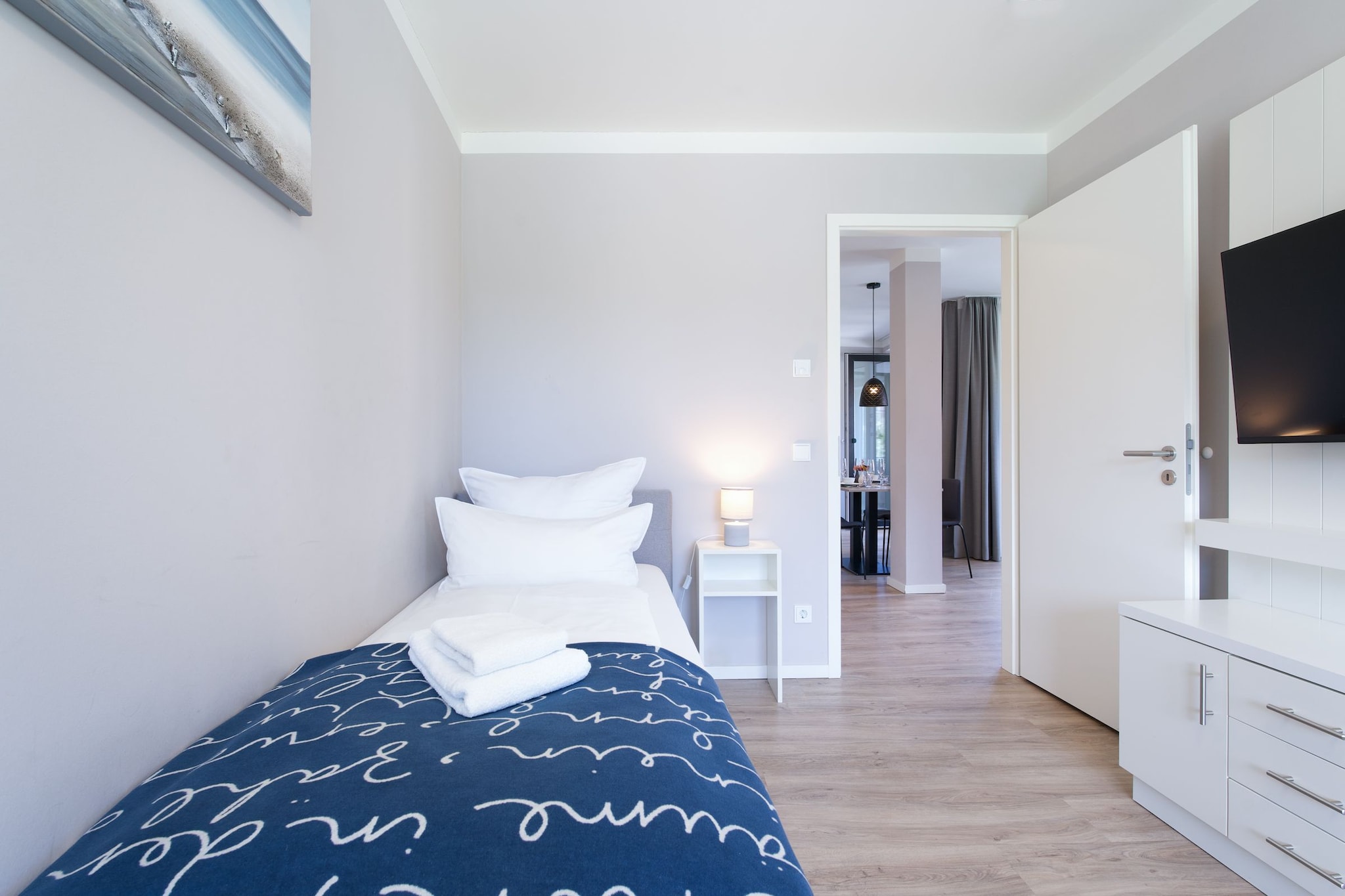 Godewindpark Travemünde Deluxe-Suite 1.02 - Slaapkamer