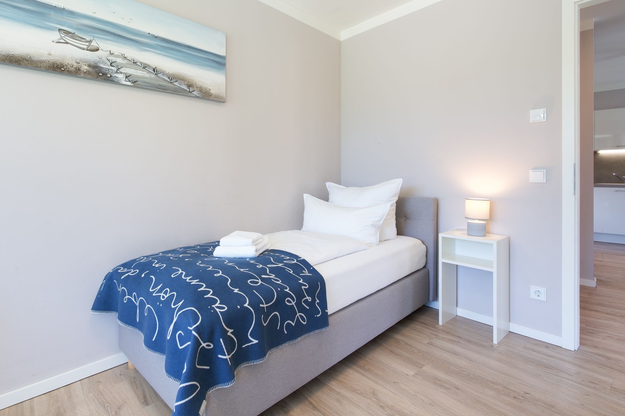 Godewindpark Travemünde Deluxe-Suite 1.02 - Slaapkamer