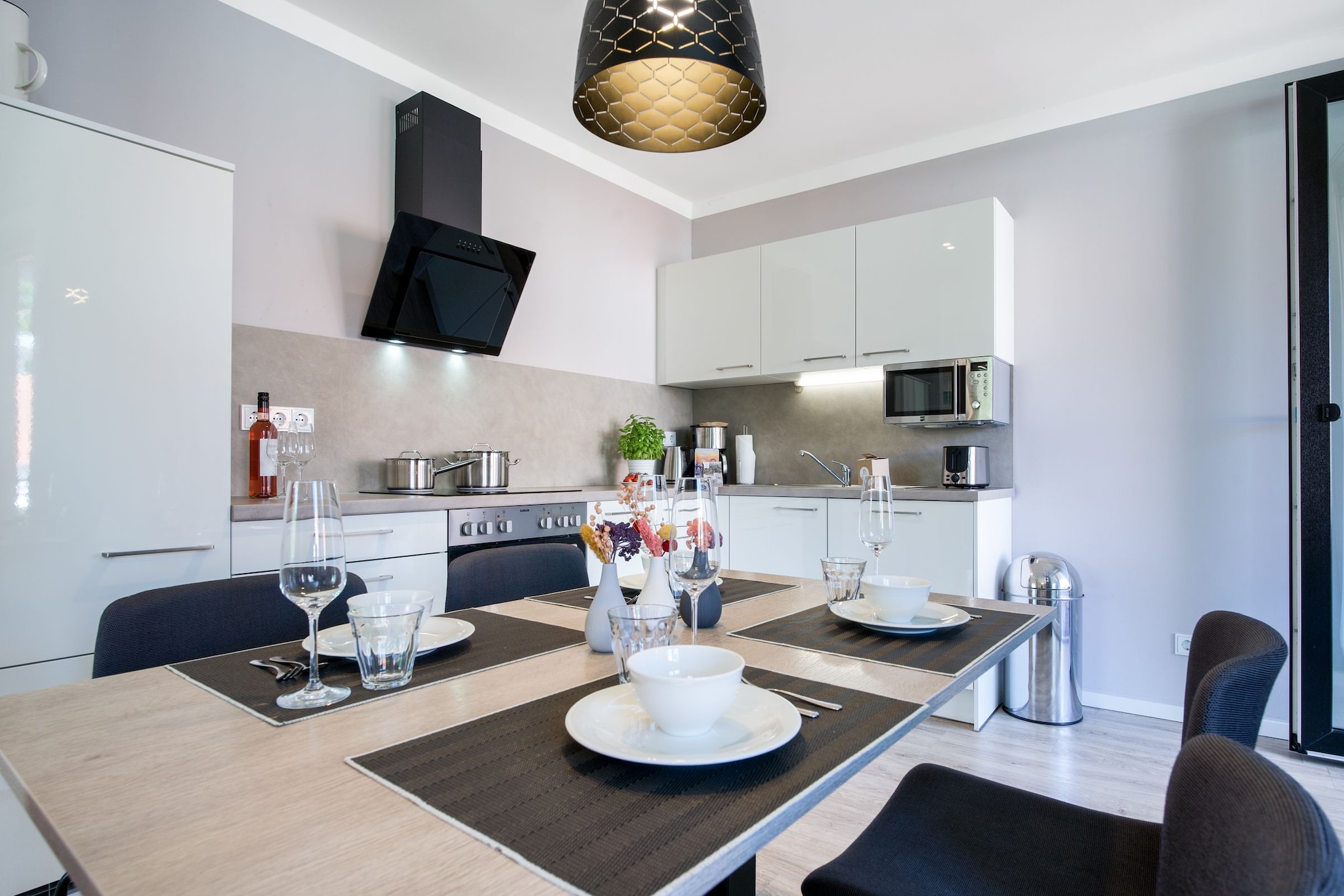 Godewindpark Travemünde Deluxe-Suite 1.02 - Keuken