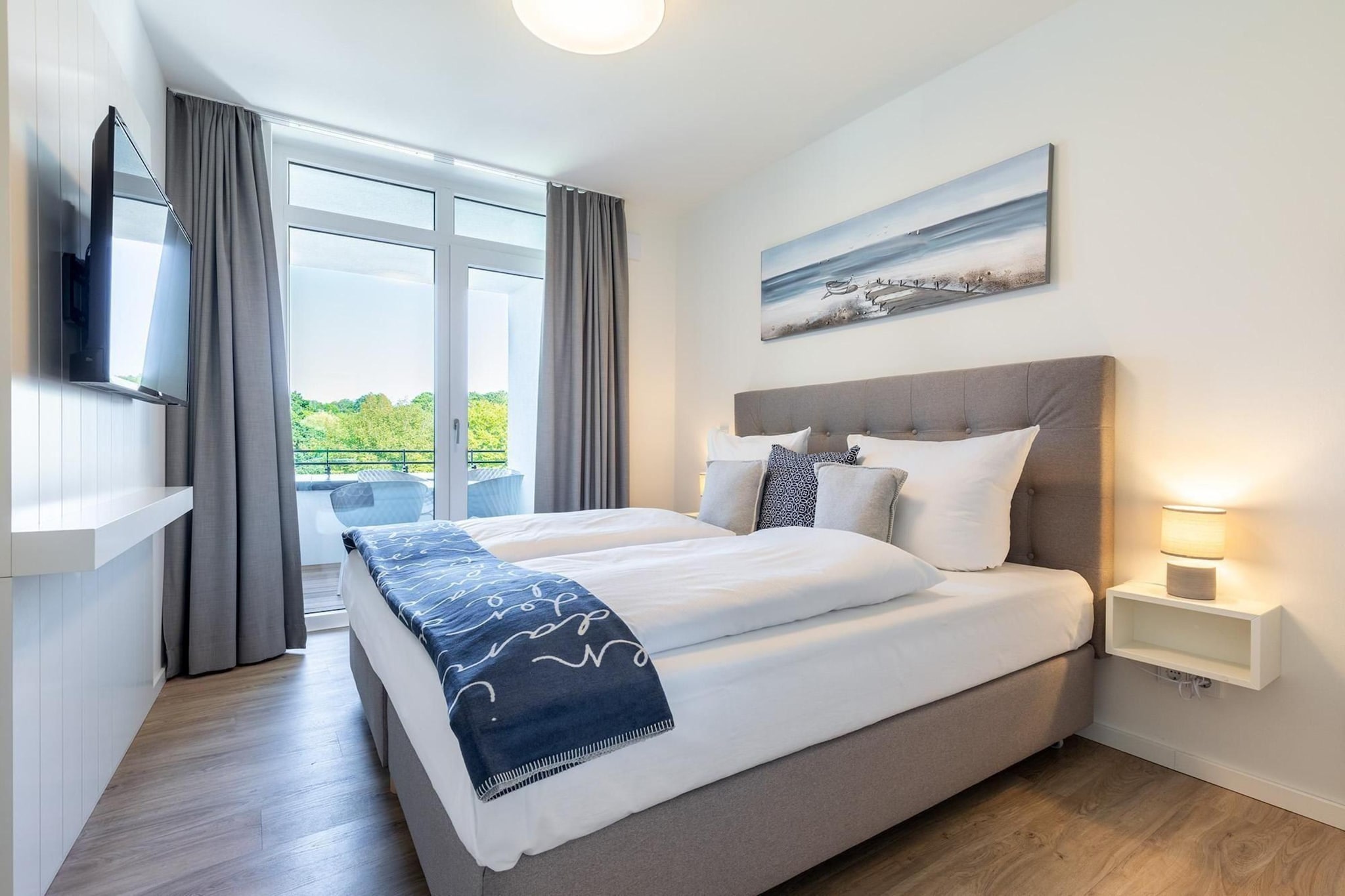 Godewindpark Travemünde Deluxe-Apartment 2.16 - Slaapkamer