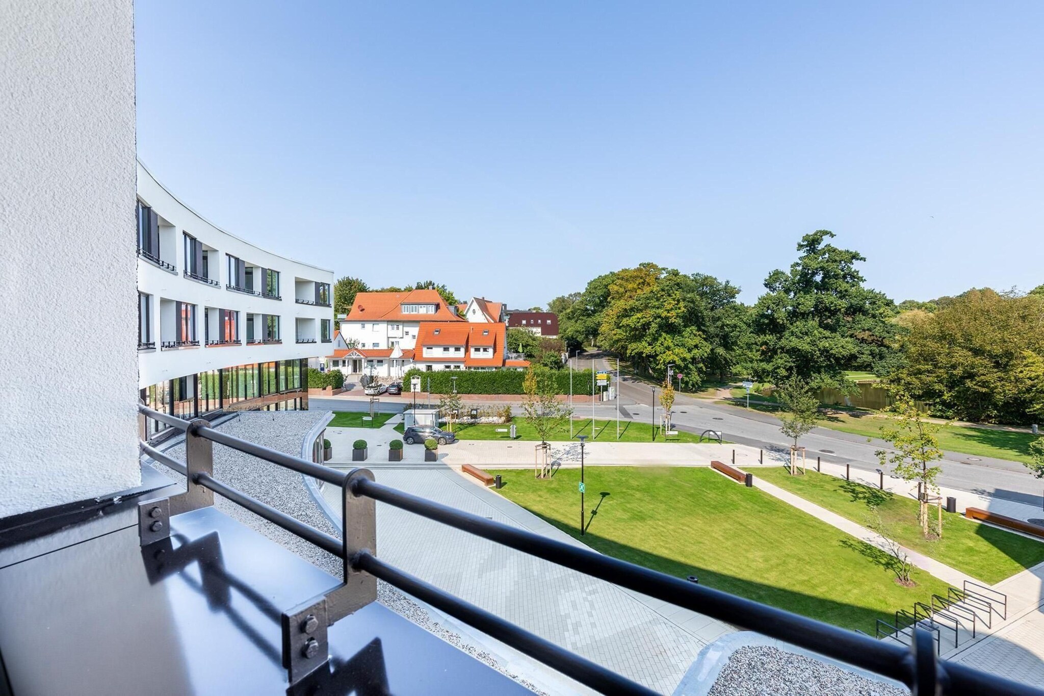 Godewindpark Travemünde Deluxe-Apartment 2.16 - Uitzicht zomer