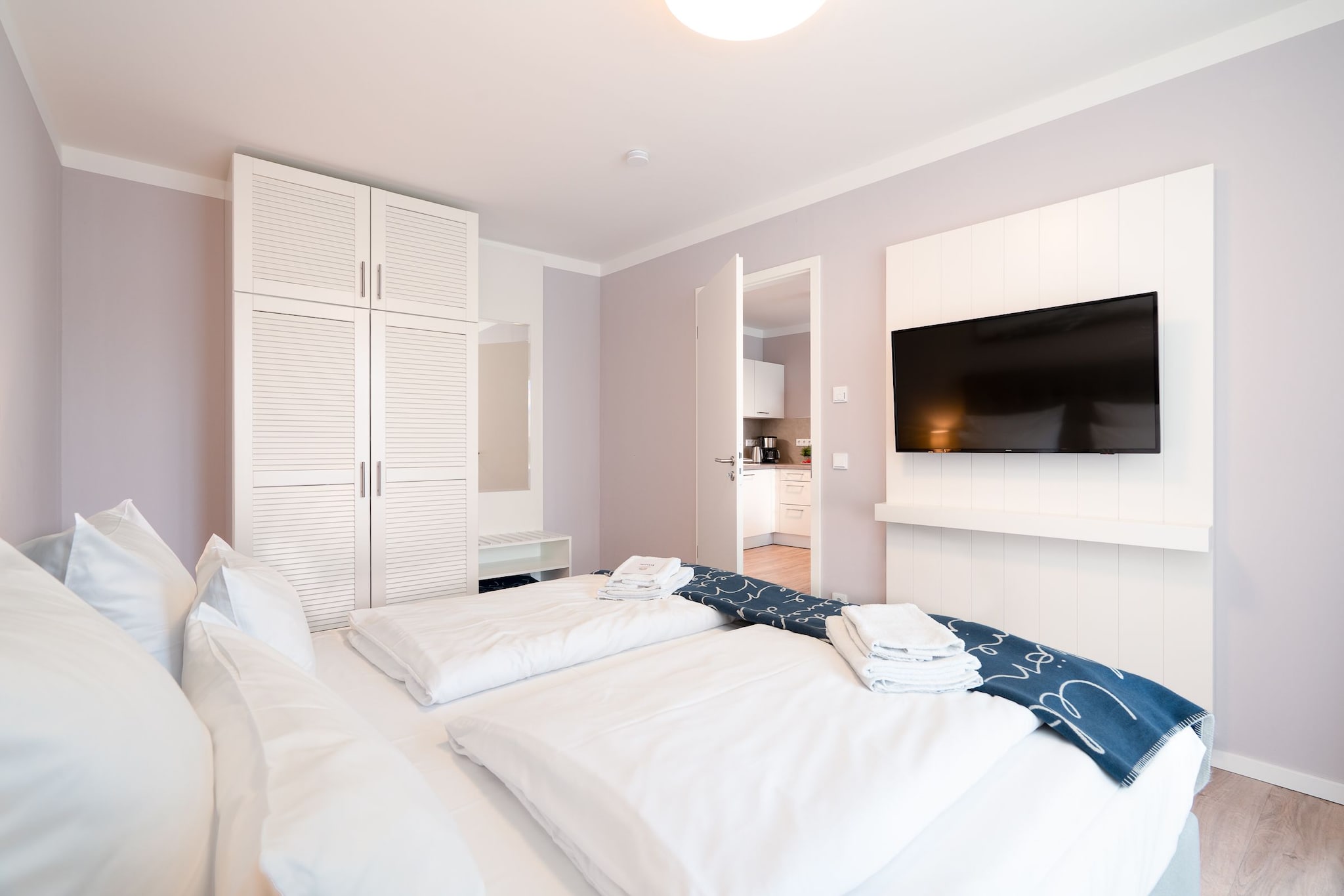 Godewindpark Travemünde Deluxe-Suite 2.13 - Slaapkamer