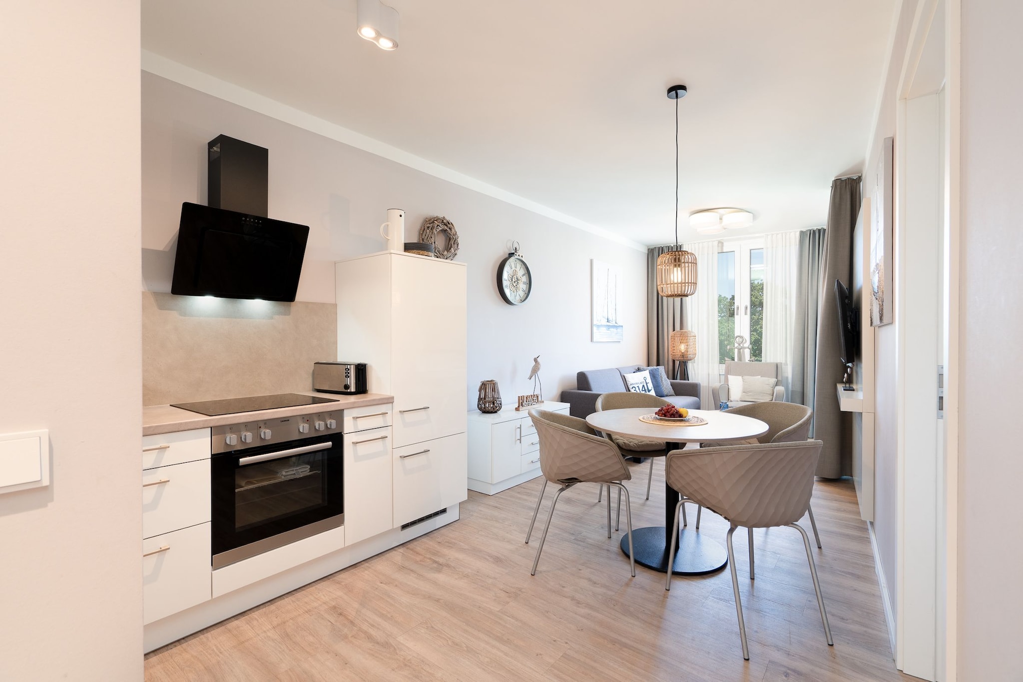 Godewindpark Travemünde Exklusives Apartment 3.14 - luxuriös - Keuken