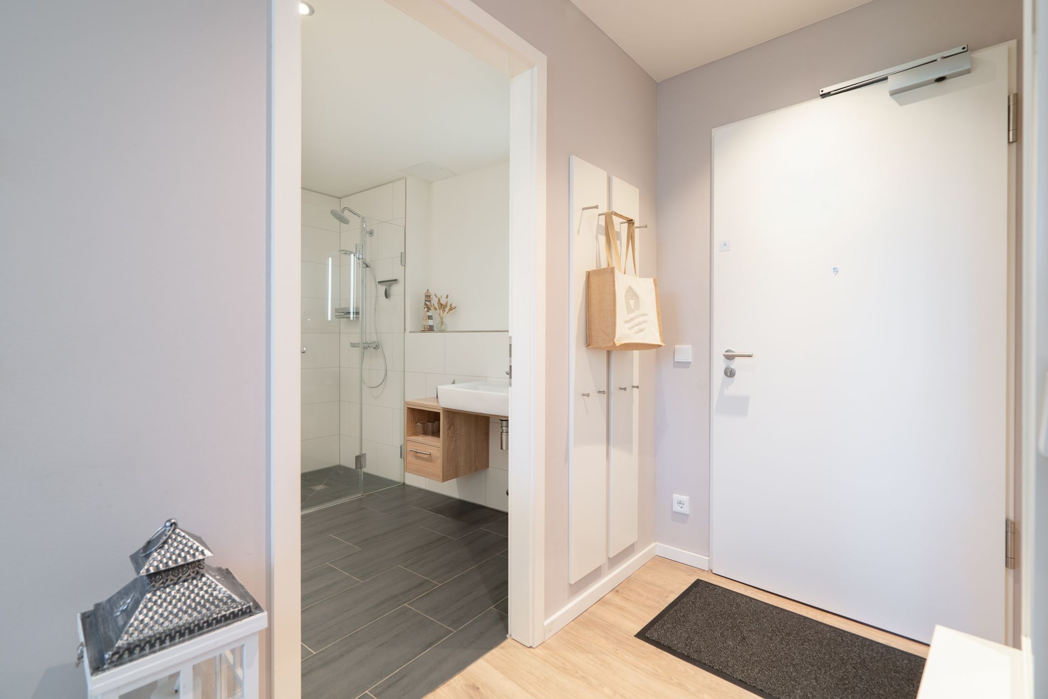 Godewindpark Travemünde Exklusives Apartment 3.14 - luxuriös - Badkamer