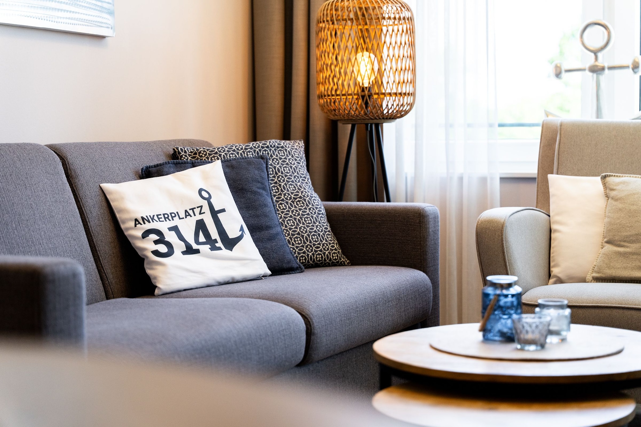 Godewindpark Travemünde Exklusives Apartment 3.14 - luxuriös - Woonkamer