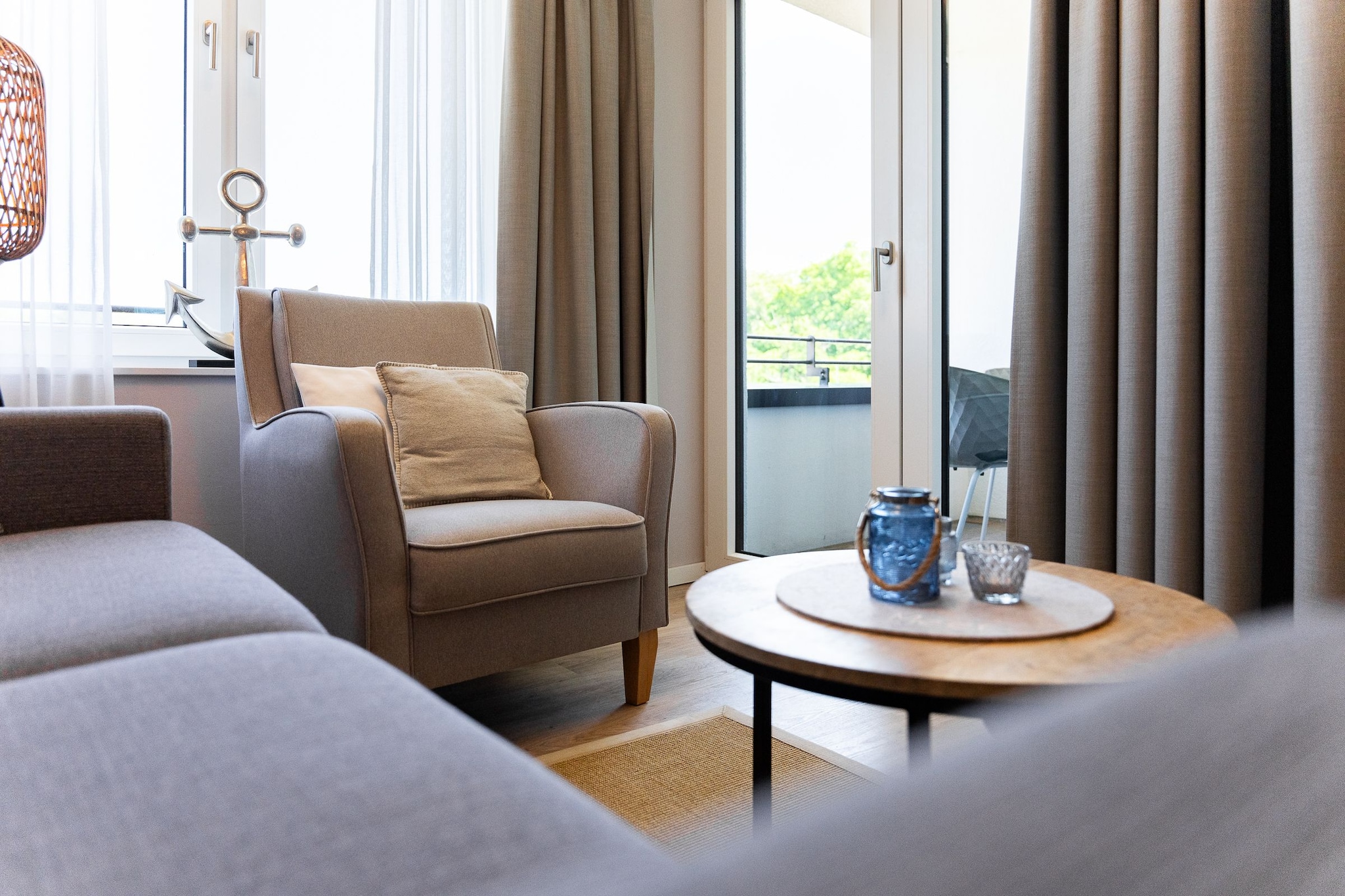 Godewindpark Travemünde Exklusives Apartment 3.14 - luxuriös - Woonkamer
