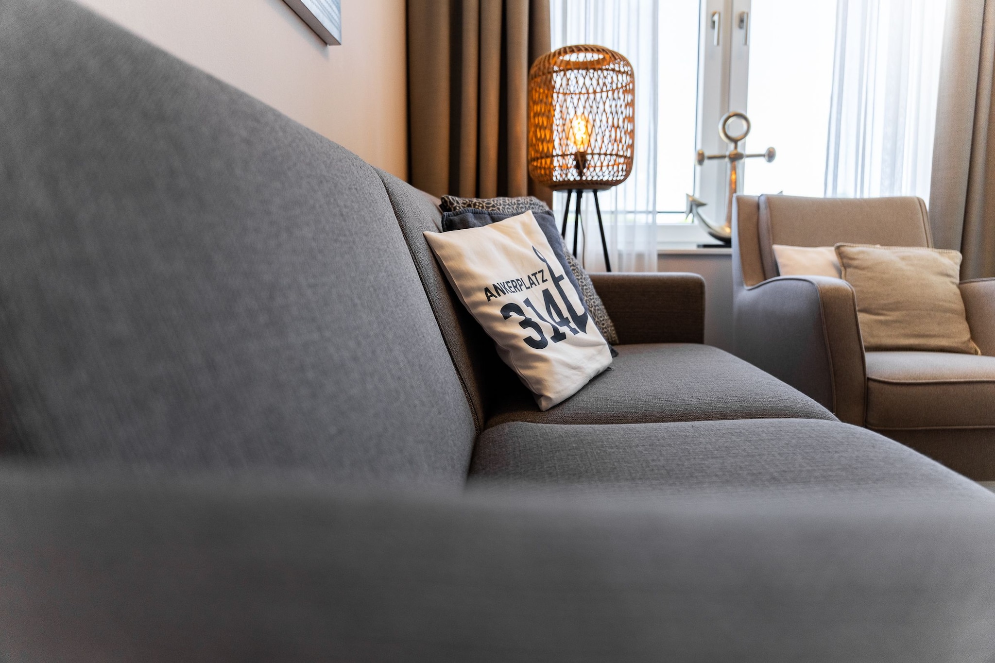 Godewindpark Travemünde Exklusives Apartment 3.14 - luxuriös - Woonkamer