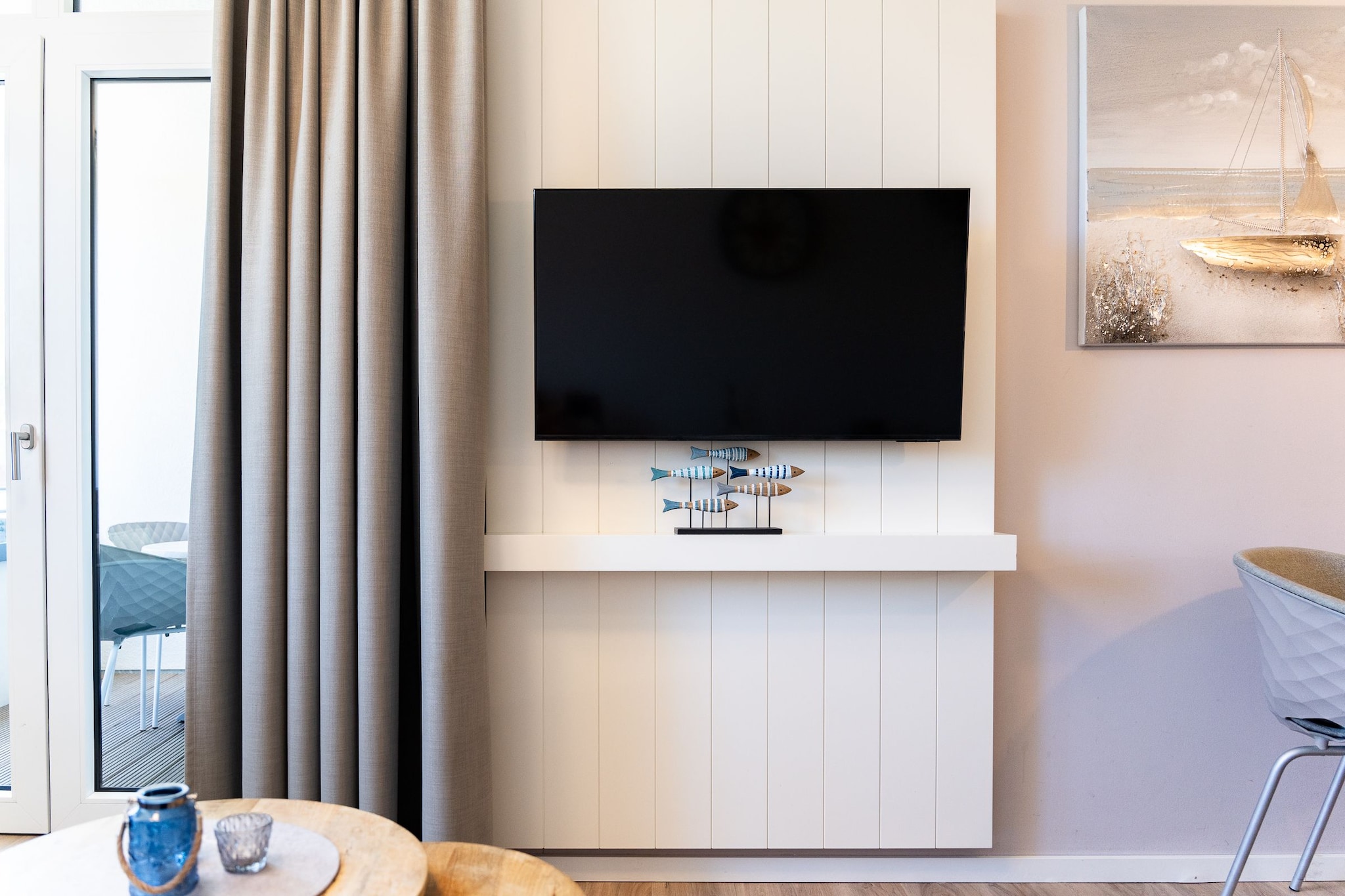 Godewindpark Travemünde Exklusives Apartment 3.14 - luxuriös - Woonkamer