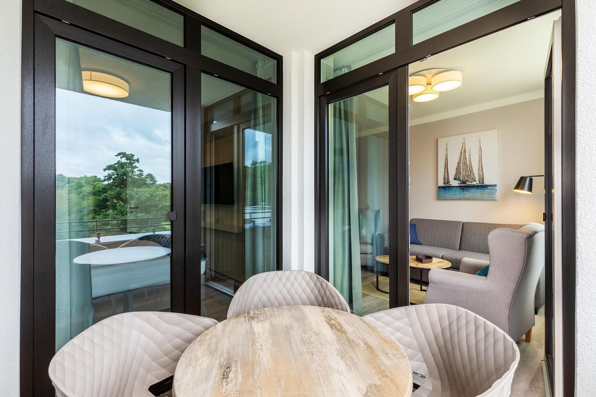 Godewindpark Travemünde Exklusives Apartment 3.10 - Terrace balcony
