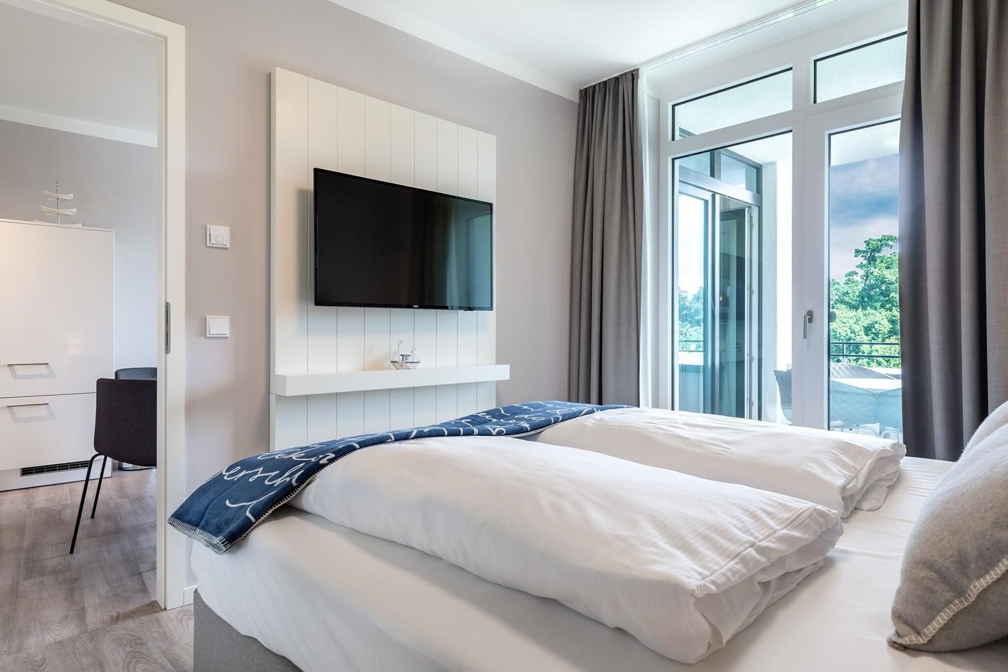 Godewindpark Travemünde Exklusives Apartment 3.10 - Bedroom