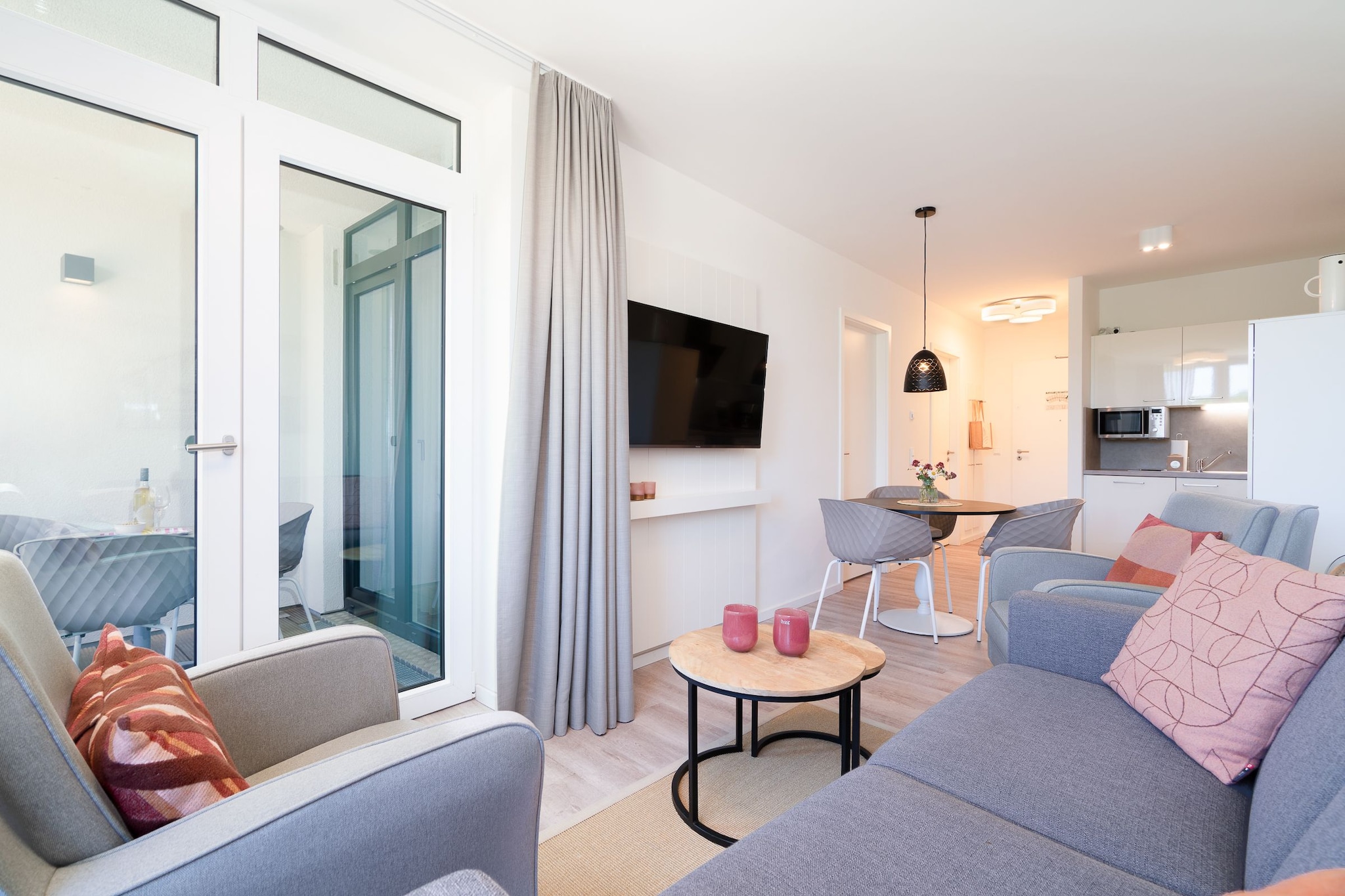 Godewindpark Travemünde Deluxe-Apartment 2.10 - Wohnzimmer