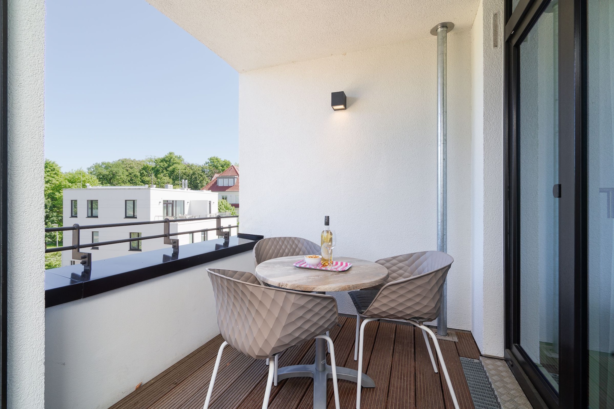 Godewindpark Travemünde Deluxe-Apartment 2.10 - Terrasse/Balkon