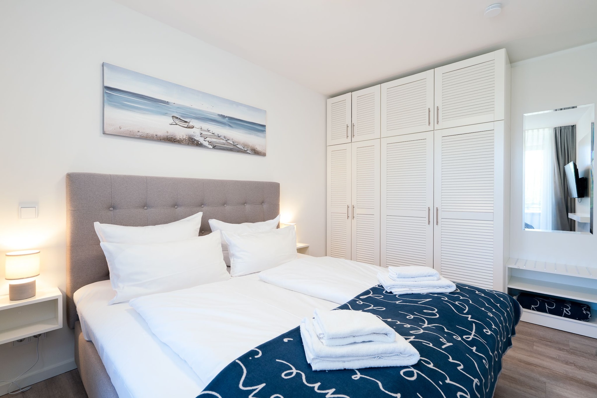 Godewindpark Travemünde Deluxe-Apartment 2.10 - Schlafzimmer